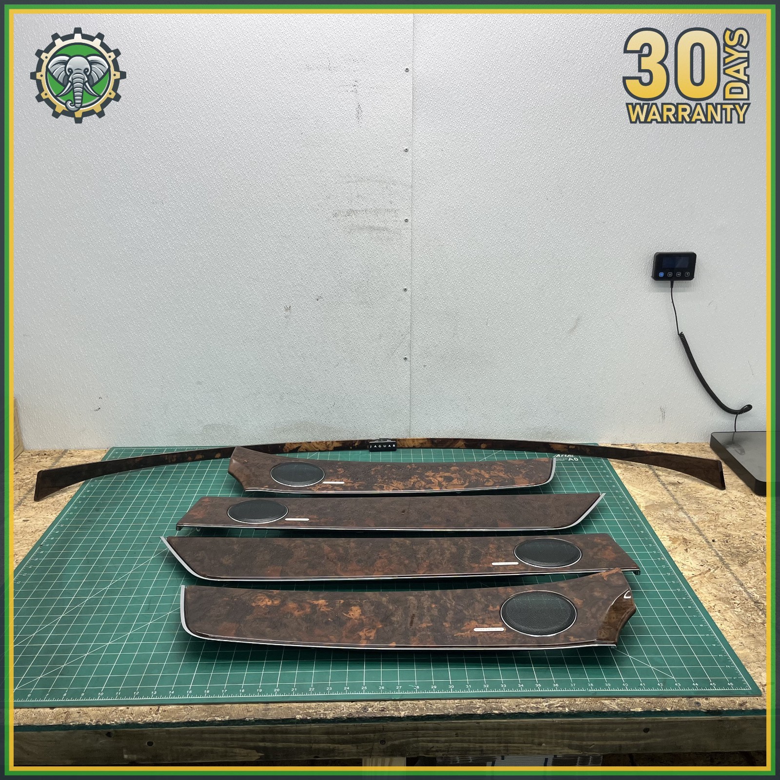 10-19 JAGUAR XJL LWB DASH DASHBOARD & DOOR INTERIOR TRIM SET OEM