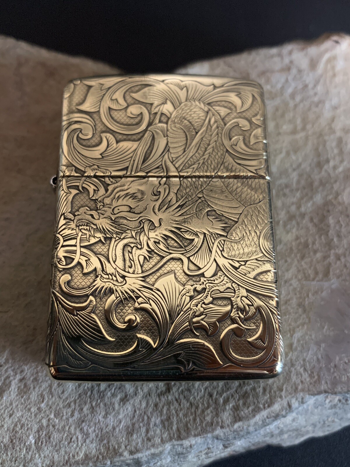 ZIPPO DRAGON LIGHTER RARE ZIPPO 4-SIDE ZIPPO DRAGON ZIPPO DRAGON LIGHTER RARE ZIPPO 4-SIDE ZIPPO DRAGON