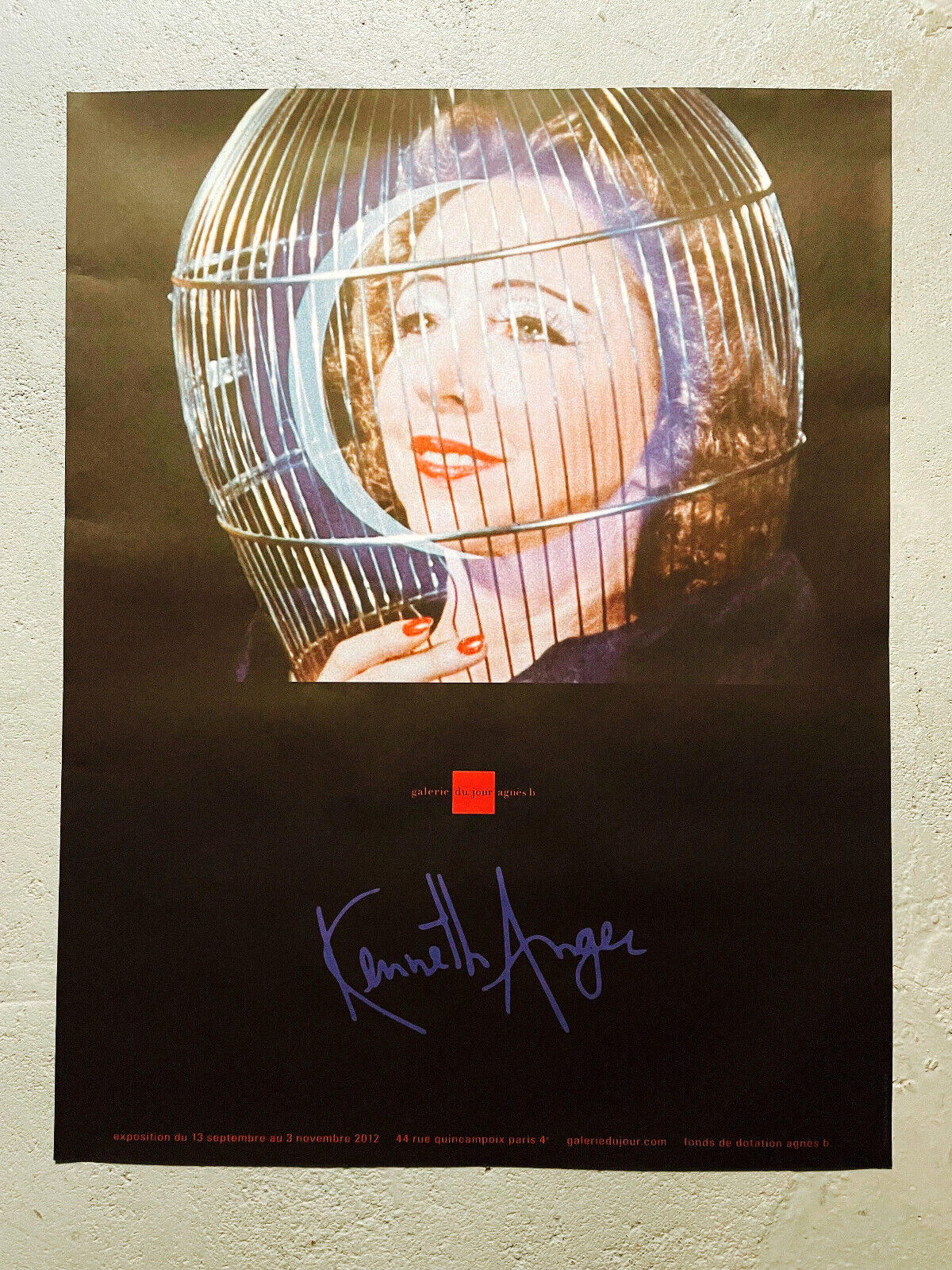 Kenneth Anger - Magick Lantern Cycle Poster - Galerie du Jour Agnès B Paris 2012 Kenneth Anger - Magick Lantern Cycle Poster - Galerie du Jour Agnès B Paris 2012