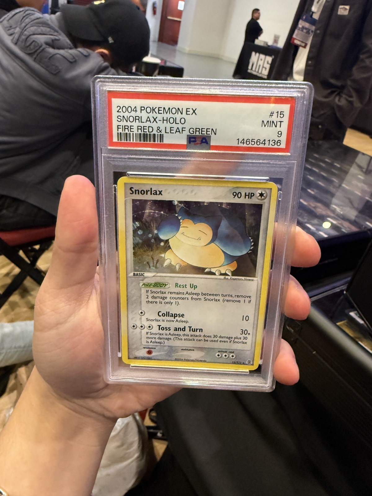 2004 POKEMON EX FIRE RED & LEAF GREEN #15 SNORLAX-HOLO PSA 9 2004 POKEMON EX FIRE RED & LEAF GREEN #15 SNORLAX-HOLO PSA 9