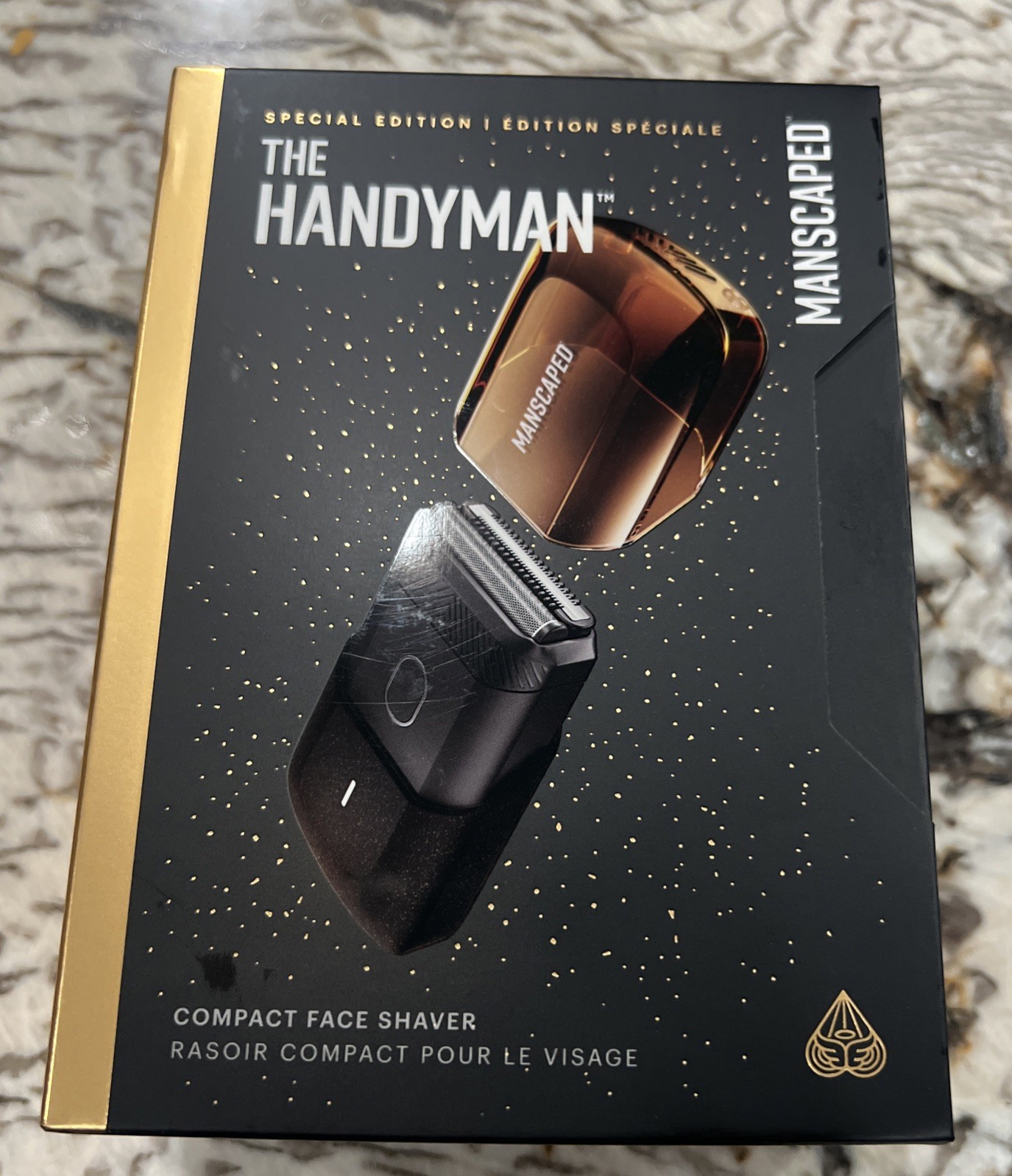 MANSCAPED The Handyman Compact Face Shaver NEW Sealed MANSCAPED The Handyman Compact Face Shaver NEW Sealed
