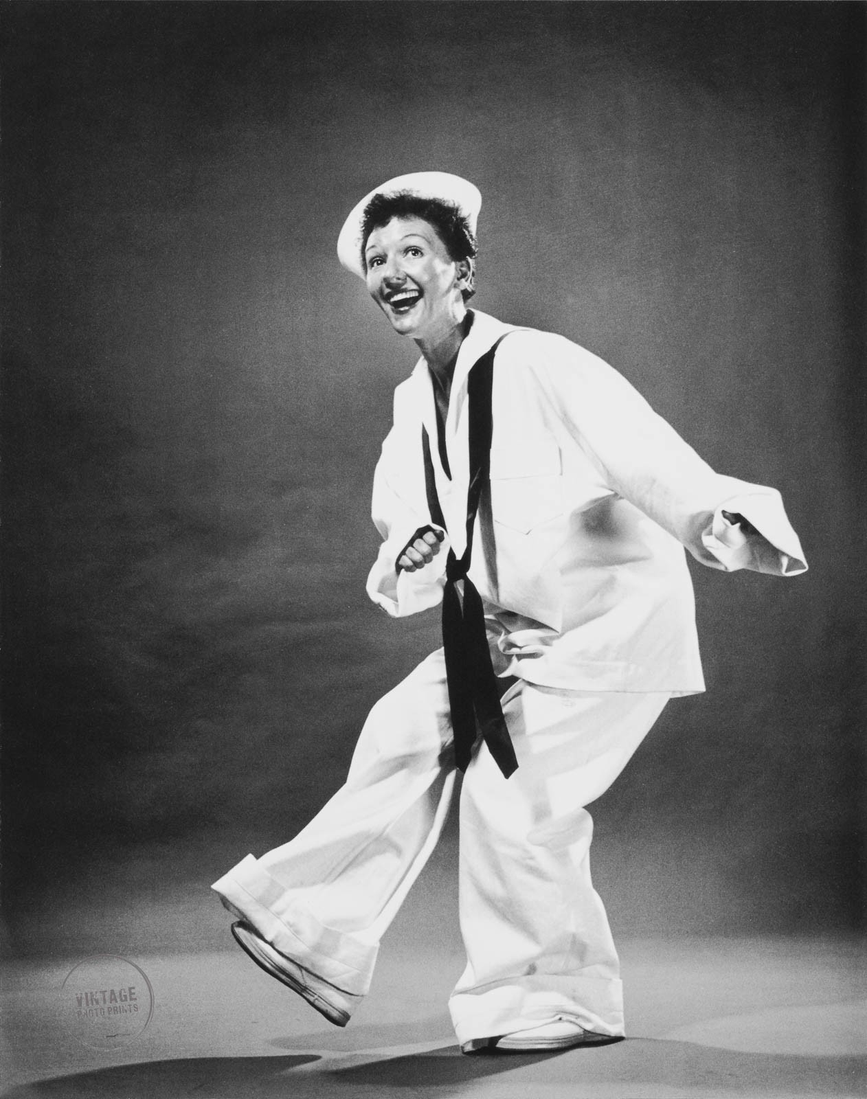 VTG Philippe Halsman Photo Print Mary Martin ActressPortrait Art 1950 Mat 16x19