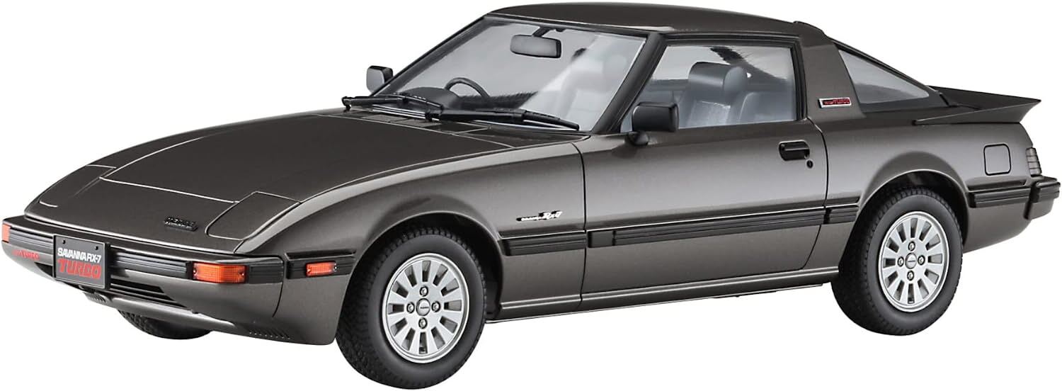 Hasegawa 1/24 MAZDA SAVANNA RX-7 SA22C LATE VERSION TURBO GT kit HC52 From Japan