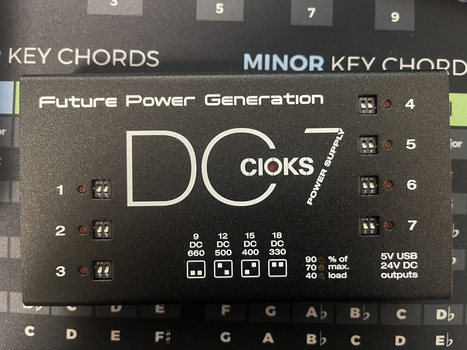 CIOKS DC7 Future Power Generation Power Supply for Effect Pedals CIOKS DC7 Future Power Generation Power Supply for Effect Pedals