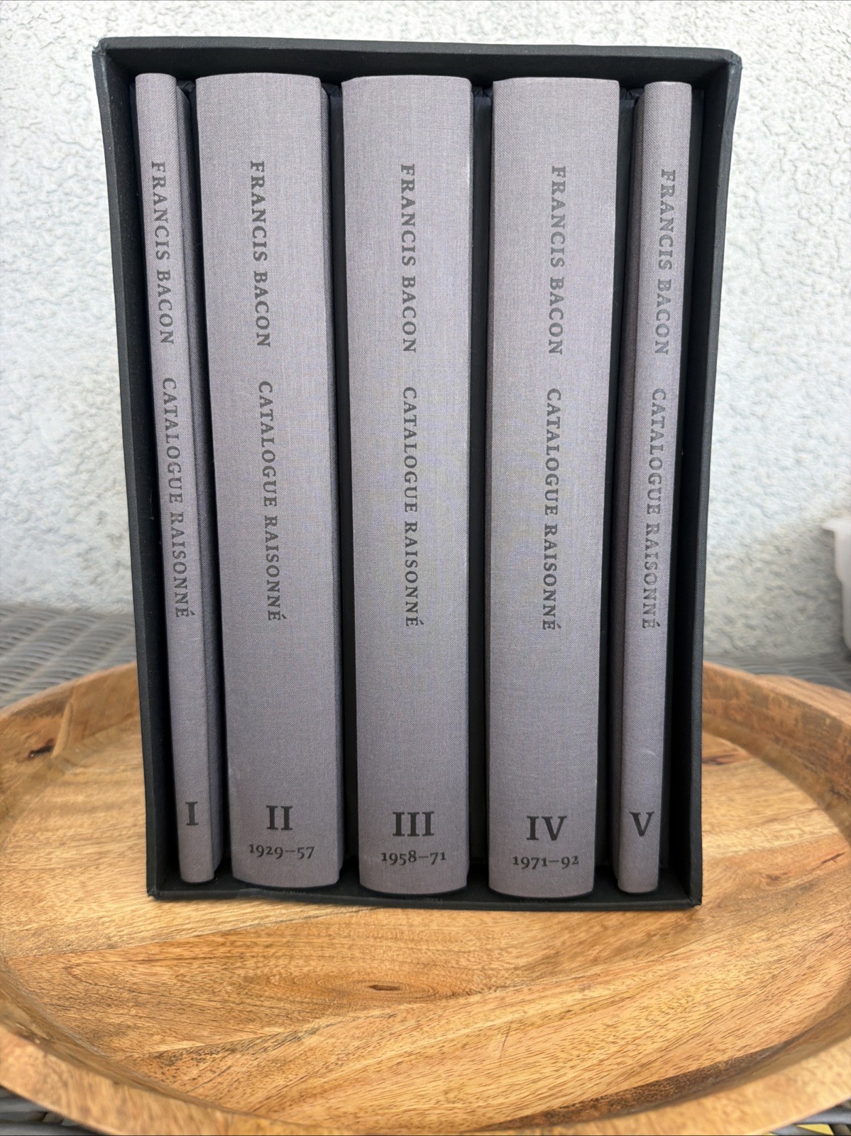 Francis Bacon Catalogue Raisonne Volumes 1-5 Complete