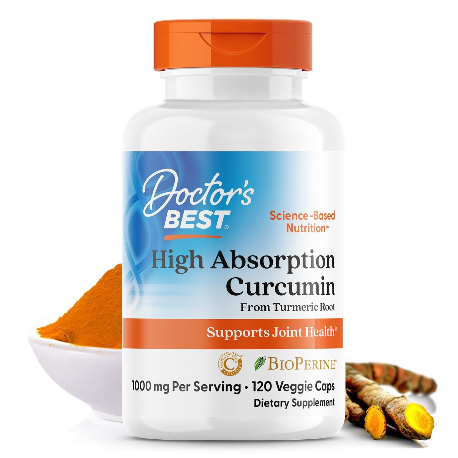 Doctors Best High Absorption Curcumin From Turmeric Root, Supports Joi Doctors Best High Absorption Curcumin From Turmeric Root, Supports Joi