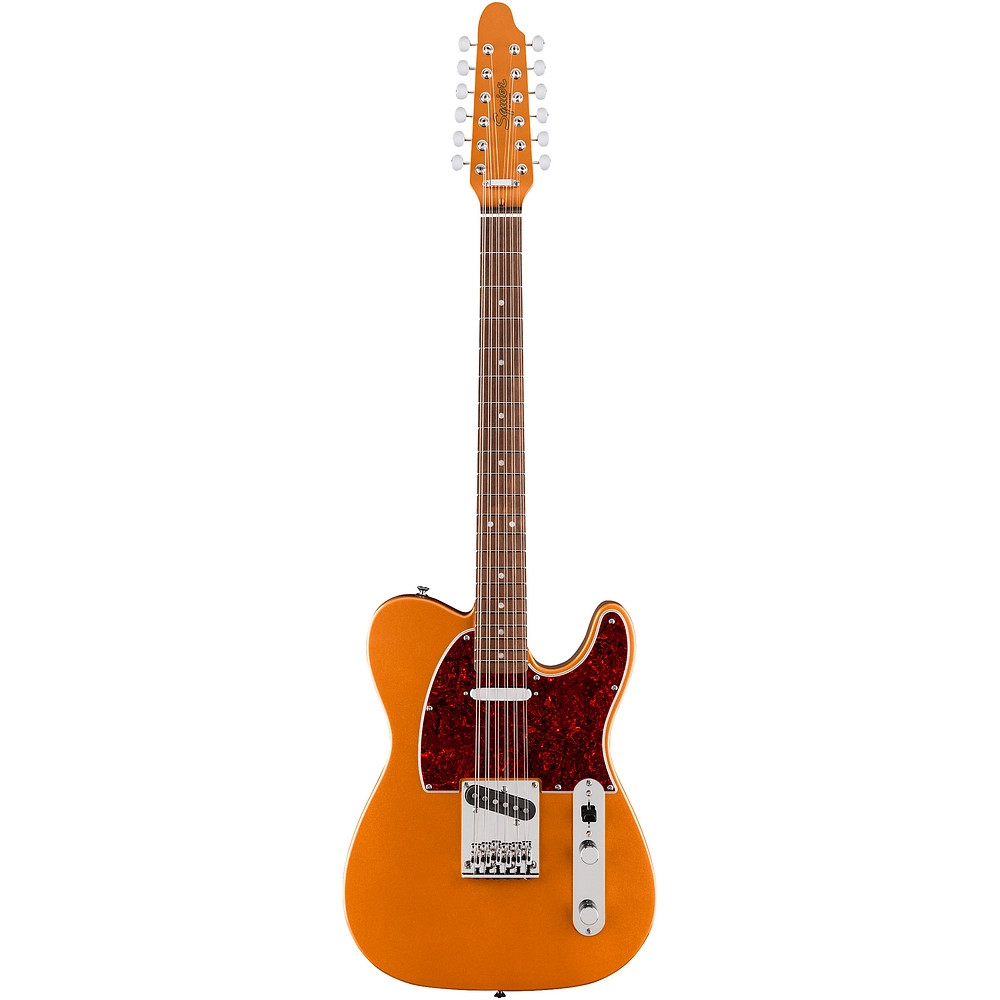 Squier Paranormal Troy Van Leeuwen Telecaster XII 12String Guitar  Copper Age
