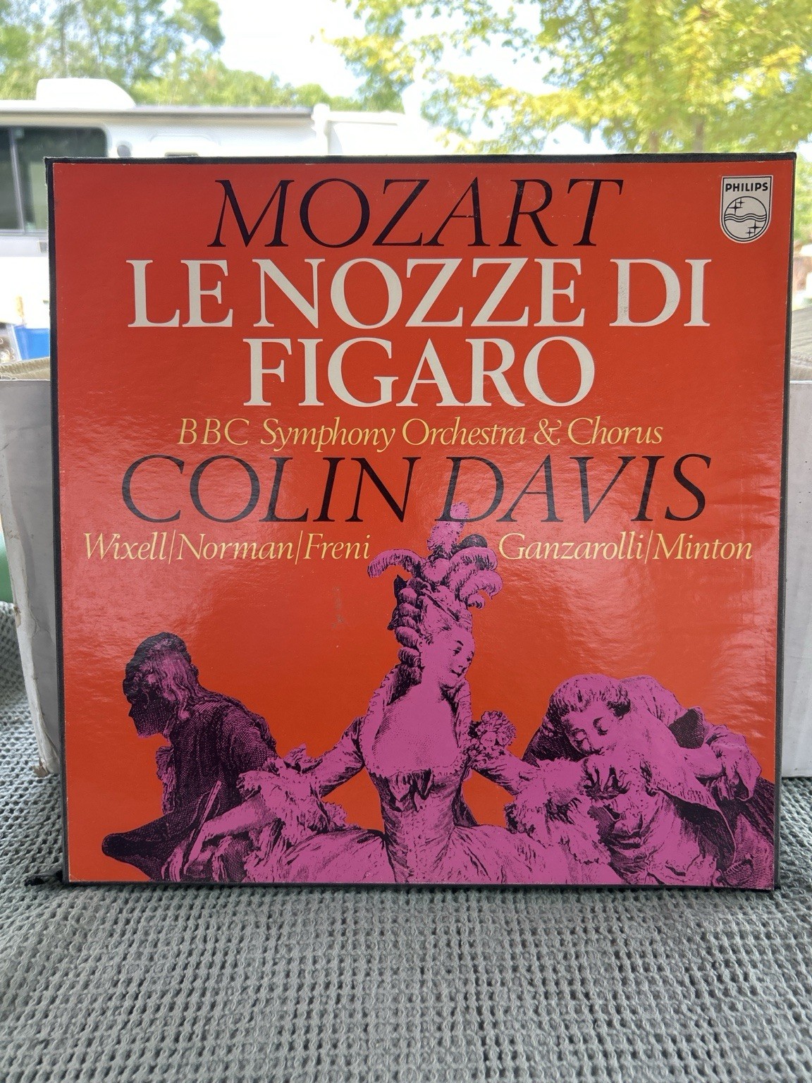 Mozart Le Nozze di Figaro Colin Davis Philips 6707 014 4LP Holland 1971 Box Mozart Le Nozze di Figaro Colin Davis Philips 6707 014 4LP Holland 1971 Box