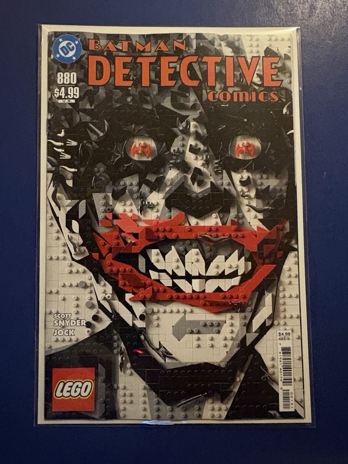 DETECTIVE COMICS #880 Facsimile Cover B Lego Card Stock Variant 2026 Jock DC