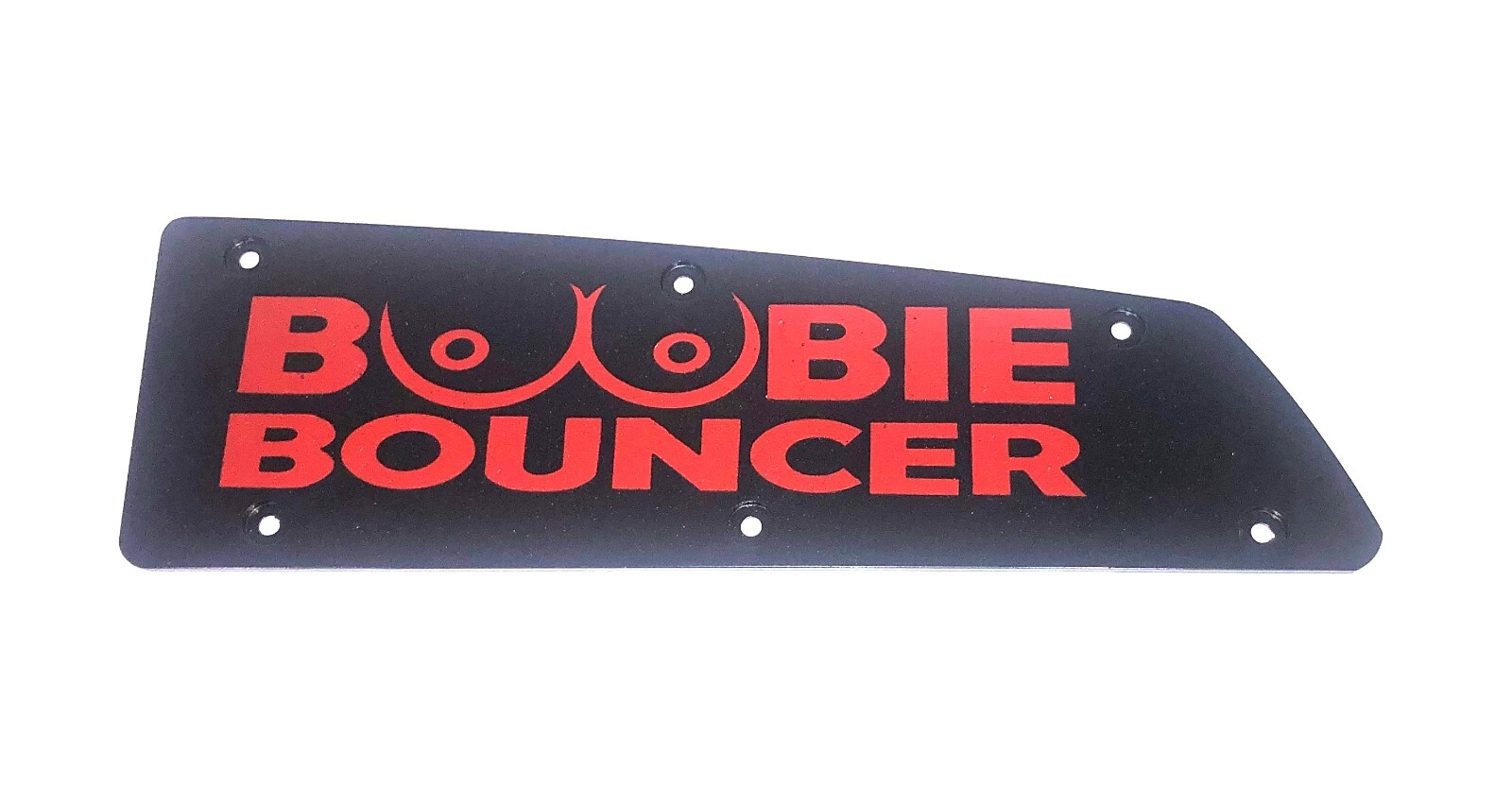 Honda Talon 1000 boobie bouncer dash plate red lettering Honda Talon 1000 boobie bouncer dash plate red lettering