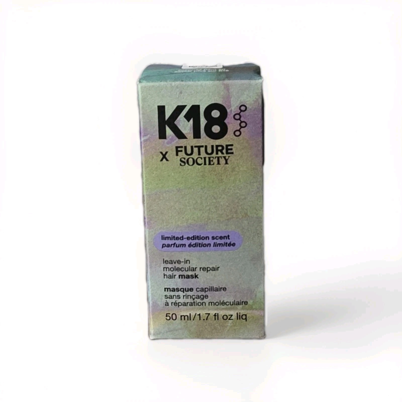 K18 x Future Society Leave-In Molecular Repair Hair Mask 1.7 Oz New In Box 