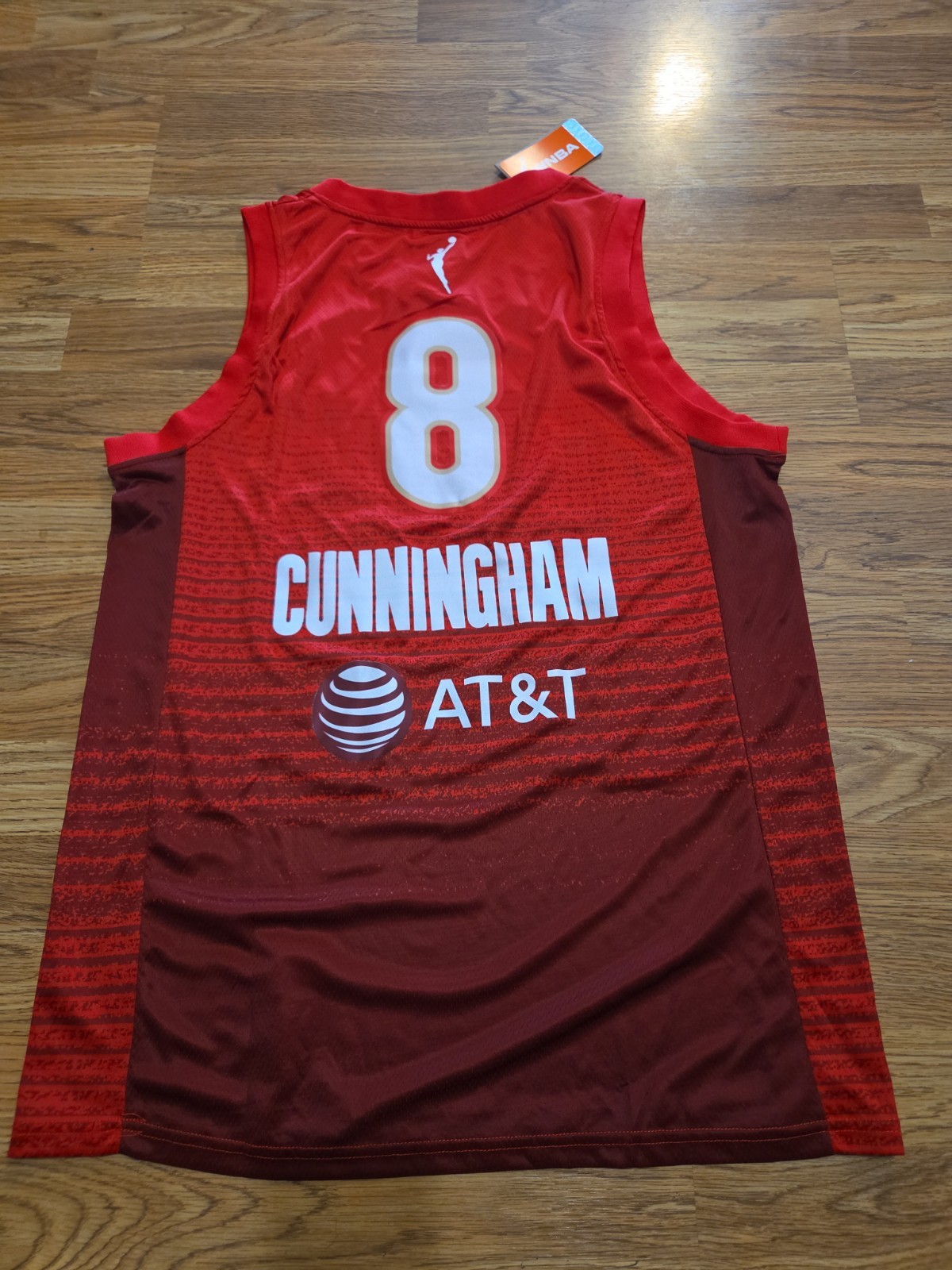 Sophie Cunningham Rebel Edition Indiana Fever Jersey #8 Large Sophie Cunningham Rebel Edition Indiana Fever Jersey #8 Large