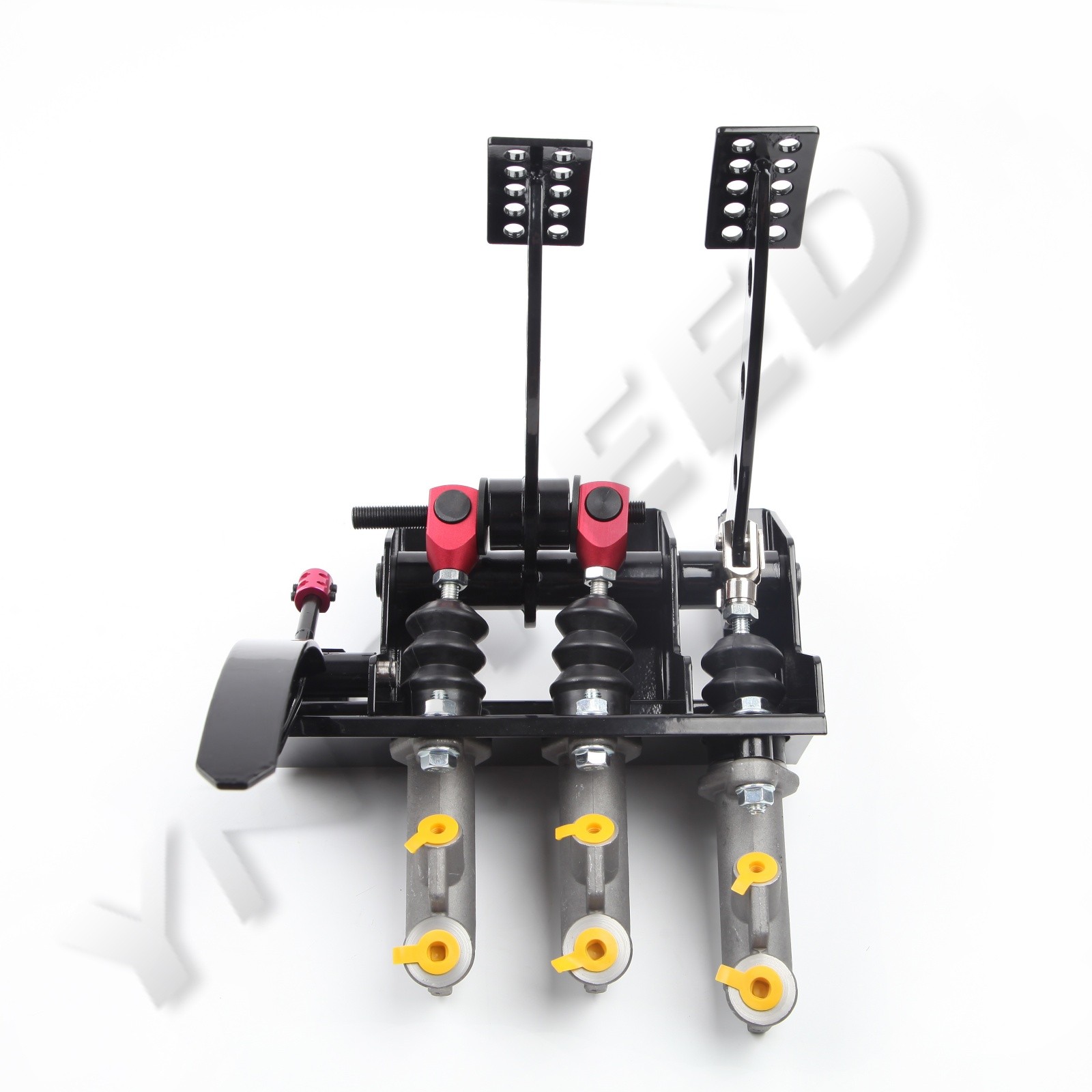 US SHIP High Quality Race Rally Hyrualic Clutch Brake Pedal Box Assembly Kit