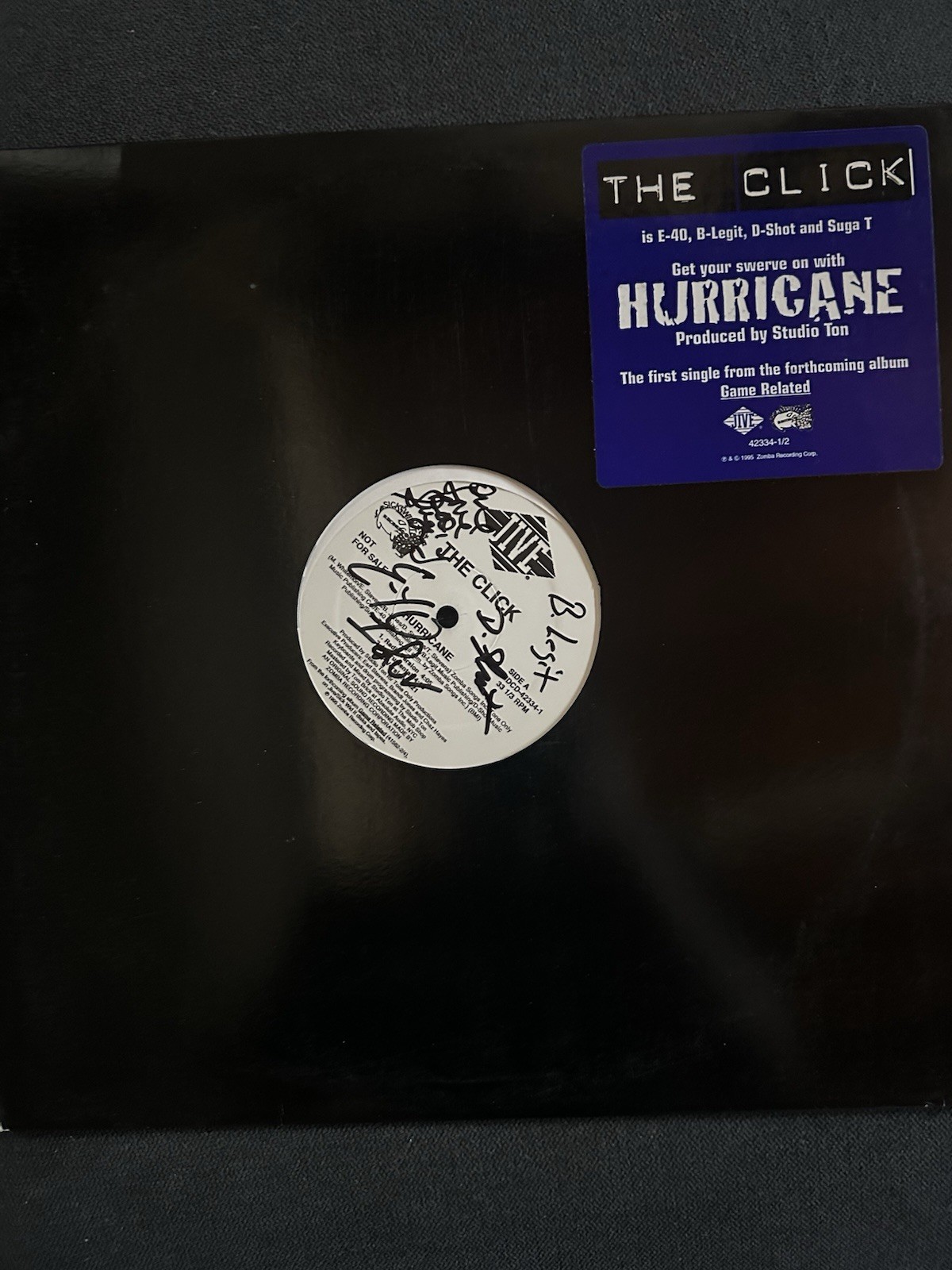 The Click Signed Autographed Vinyl \