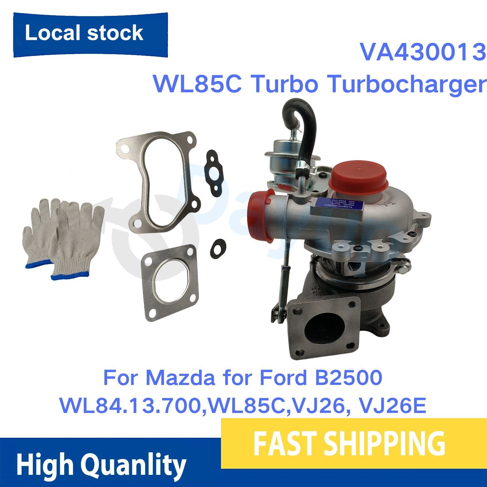 WL85C Turbo Turbocharger For Mazda for Ford B2500 WL84.13.700,WL85C,VJ26, VJ26E