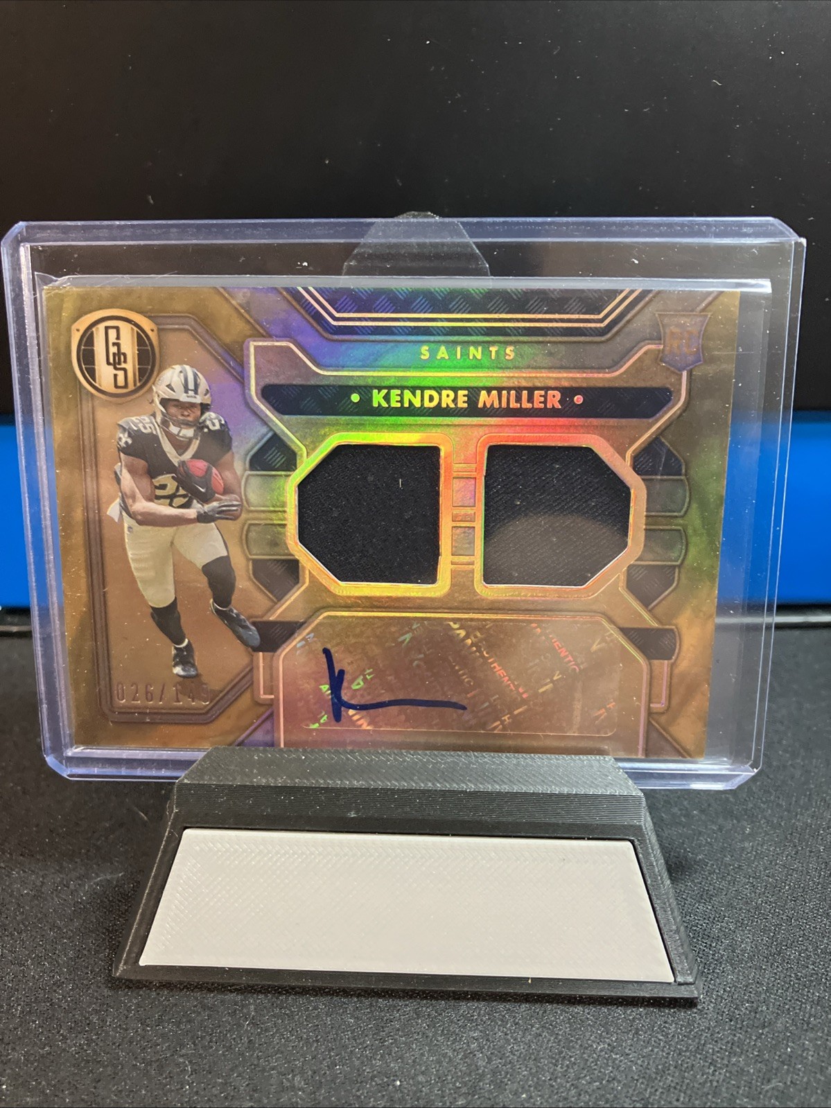 2023 Panini Gold Standard RC Jersey Autographs Double Kendre Miller /149 2023 Panini Gold Standard RC Jersey Autographs Double Kendre Miller /149