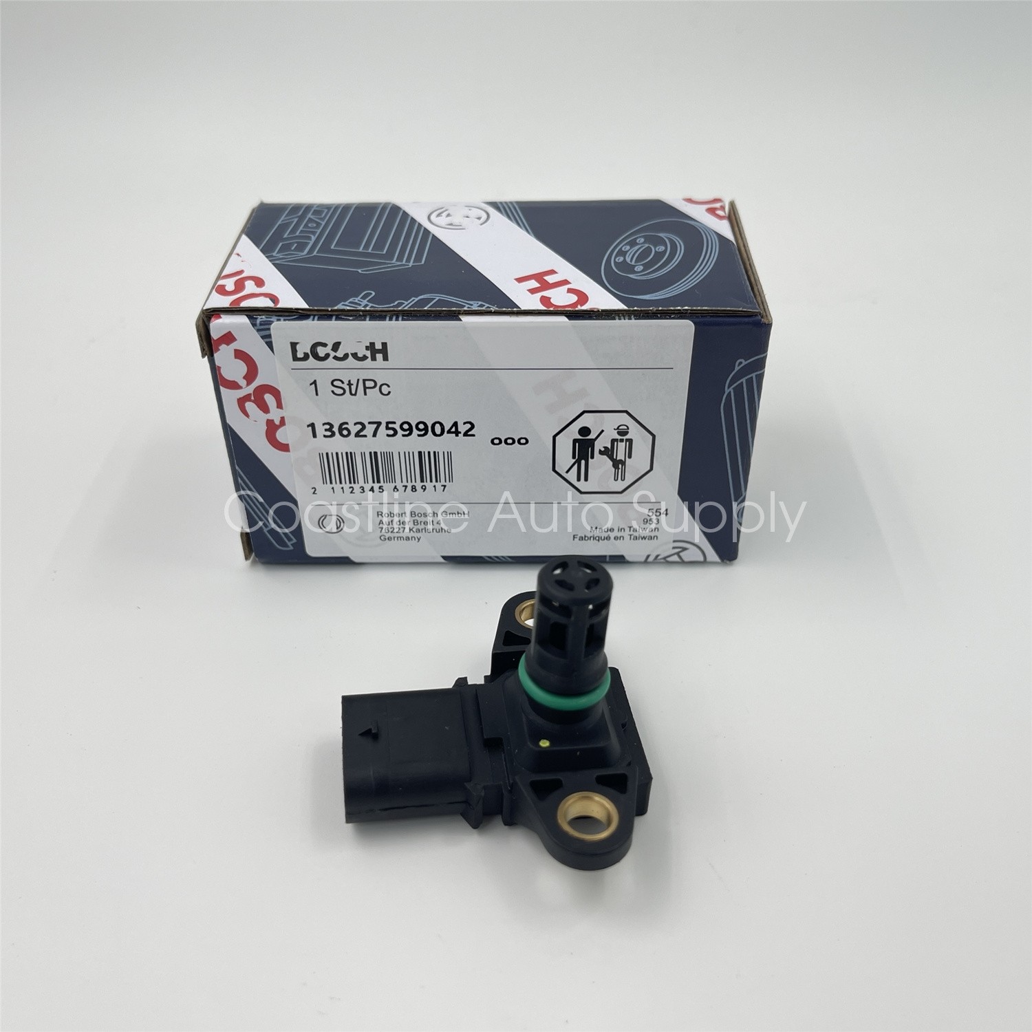 13628644432 Engine MAP Manifold Pressure Sensor For BMW X1 X4 X5 X6 640i 650i US
