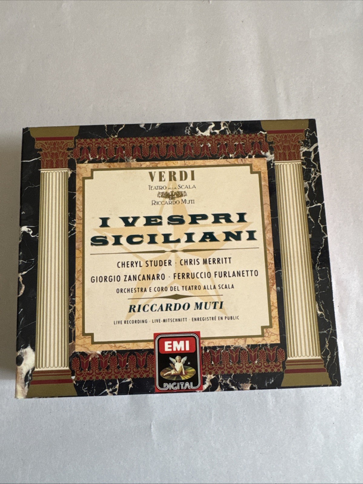 Verdi - I Vespri Siciliani - Studer, Merritt etc. - 3 CD Set -