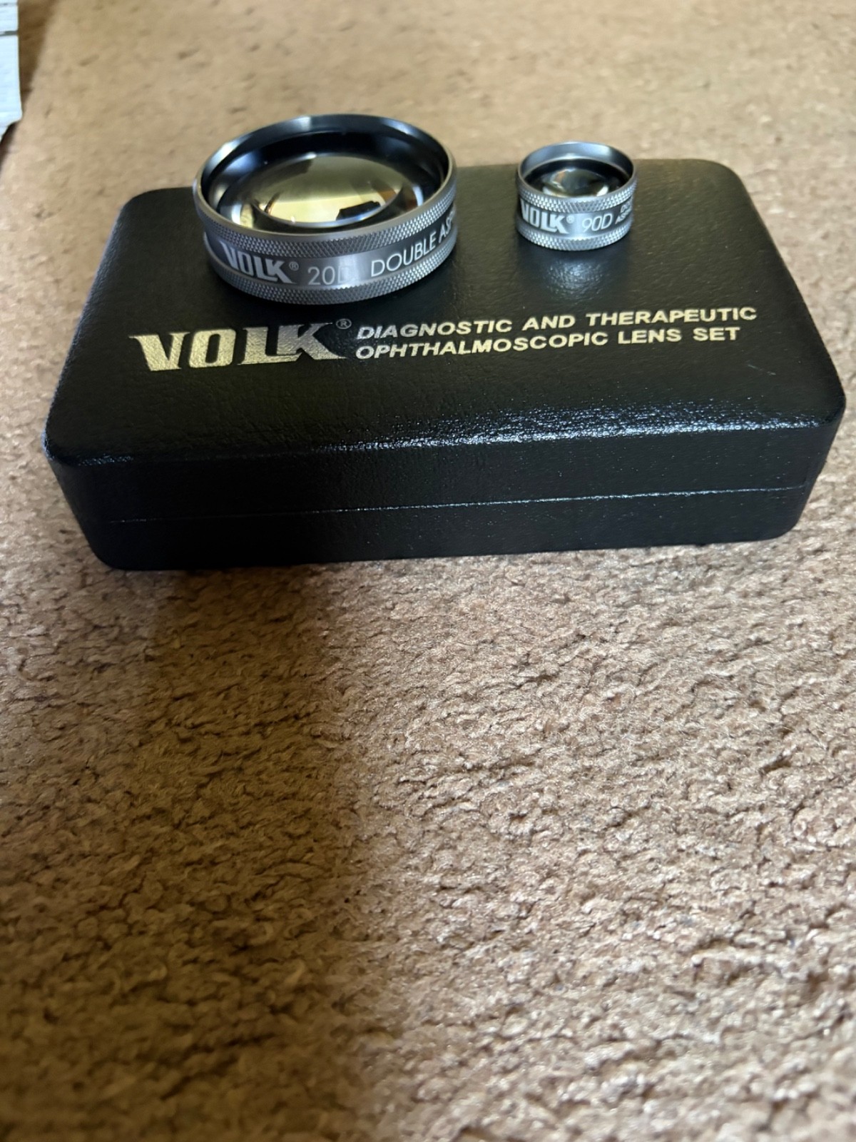 VOLK 20D BIO Lens & 90D Lens : Double Aspheric Silver Color VOLK 20D BIO Lens & 90D Lens : Double Aspheric Silver Color