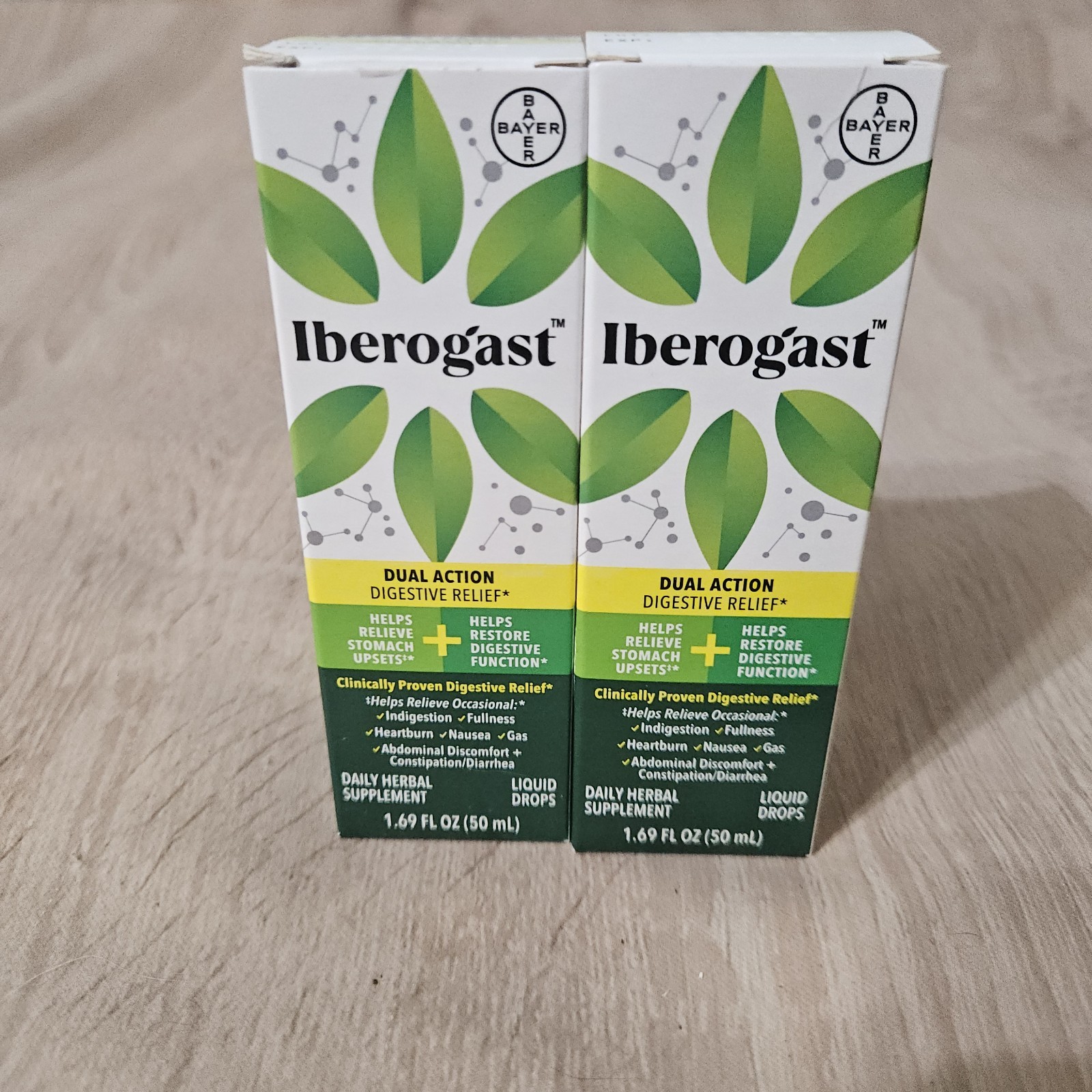 2 Pack Iberogast Dual Action Digestive Relief Liquid Drops 1.69oz Exp 01/27 2 Pack Iberogast Dual Action Digestive Relief Liquid Drops 1.69oz Exp 01/27
