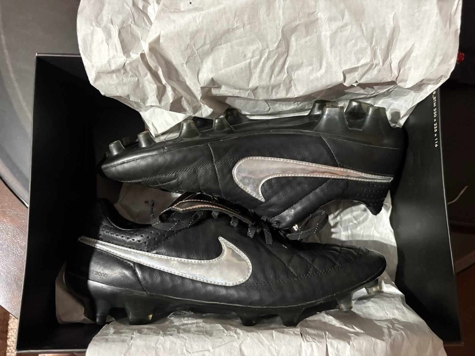 Nike Tiempo Legend V Elite FG Totti Size 12