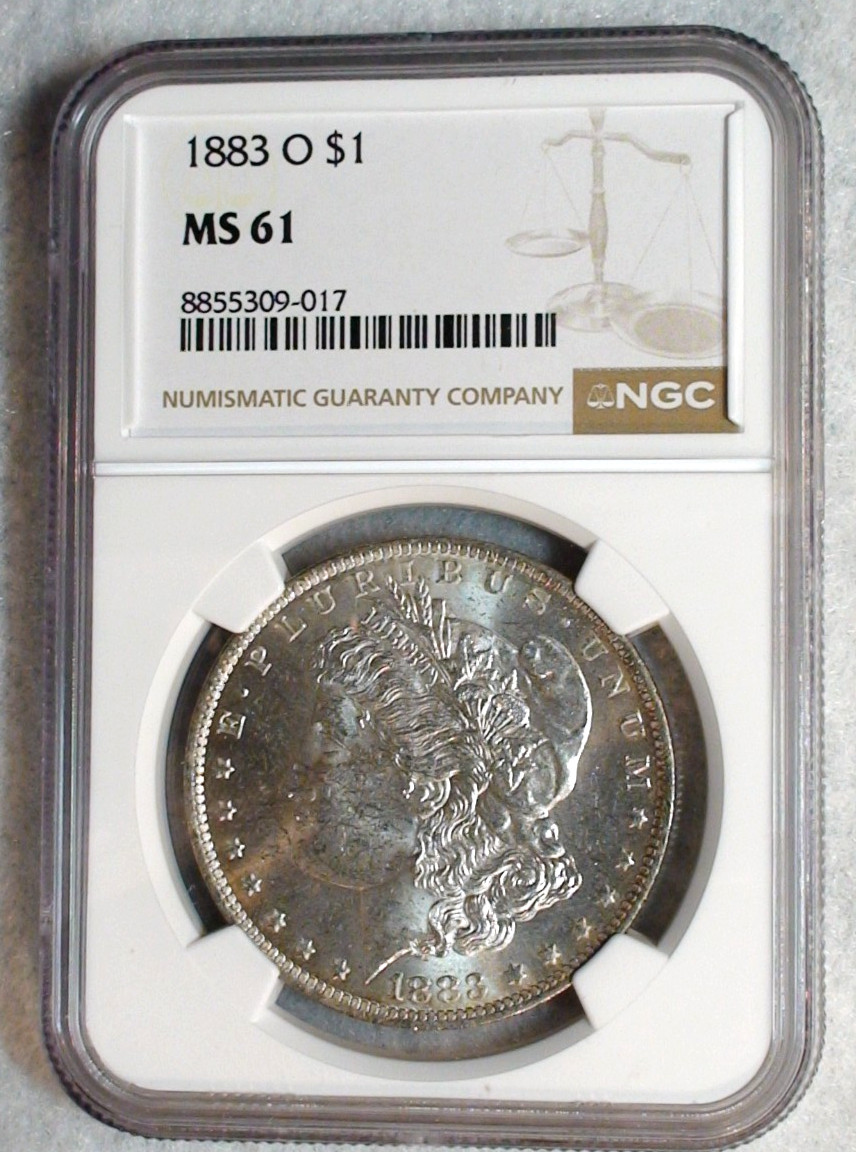 1883 O Morgan Dollar NGC MS61 UNCIRCULATED BETTER DATE $1 Coin BUY IT NOW