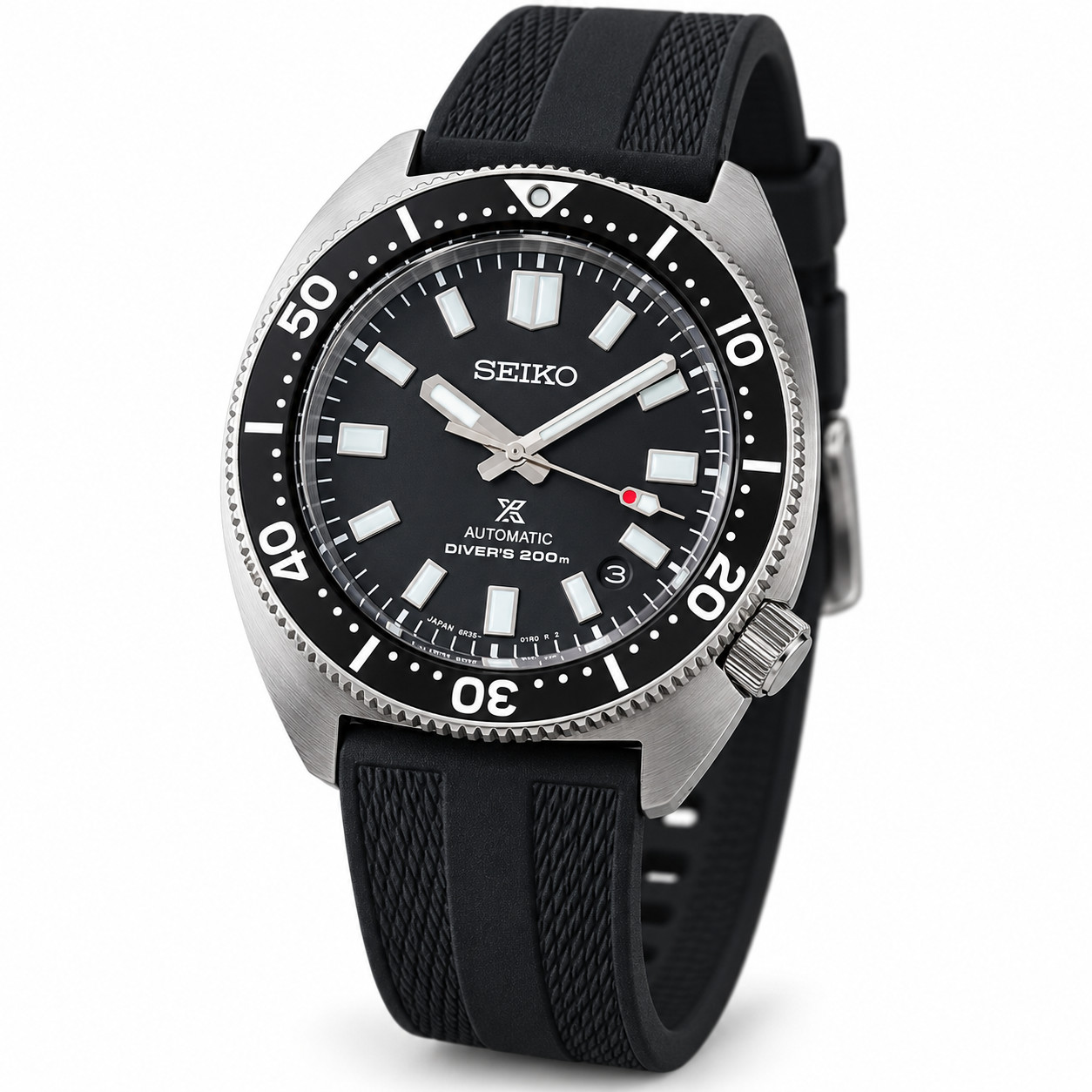 New Seiko Prospex Diver Re-Interpretation 41mm Silicone Strap Men's Watch SPB317