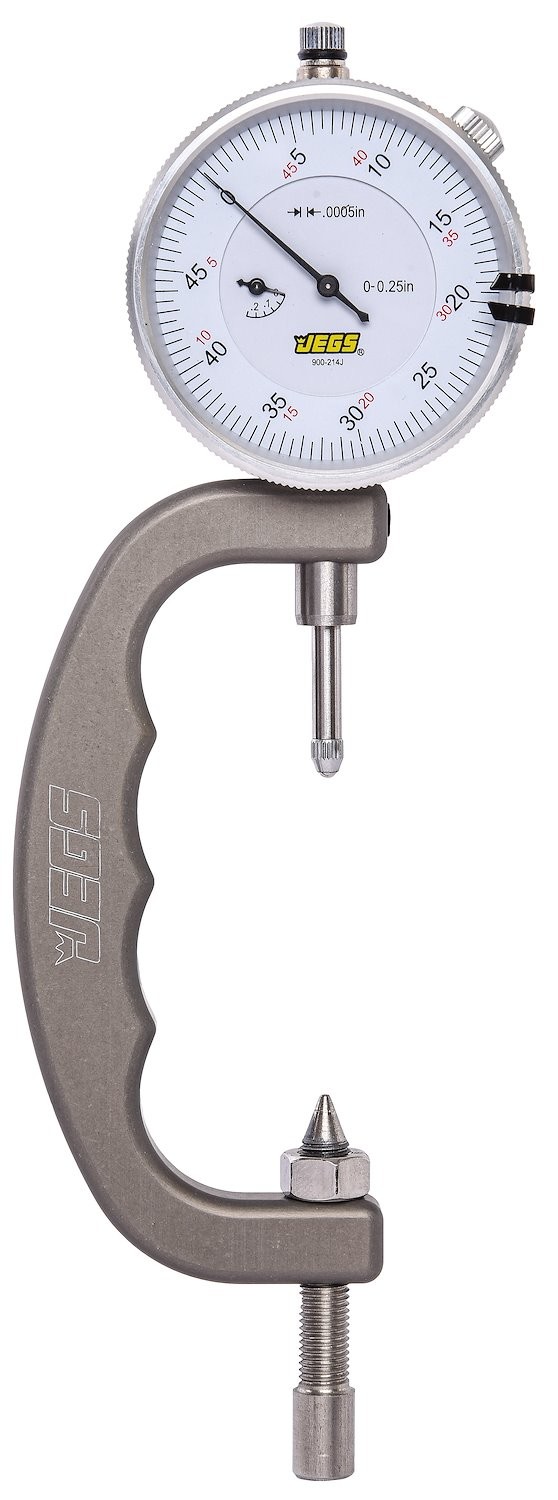JEGS Billet Aluminum Rod Bolt Stretch Gauge Made in the USA