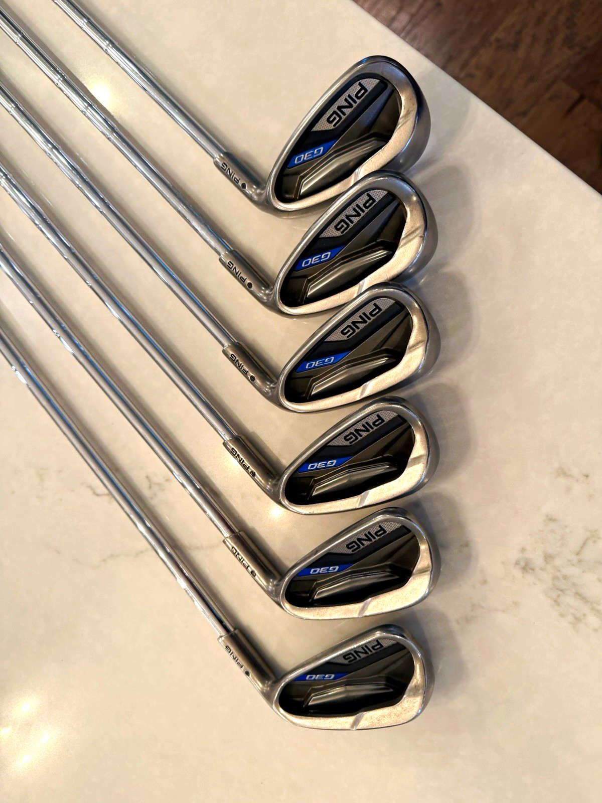 PING G30 IRON SET 6-PW + U PING CFS DISTANCE STEEL STIFF RH