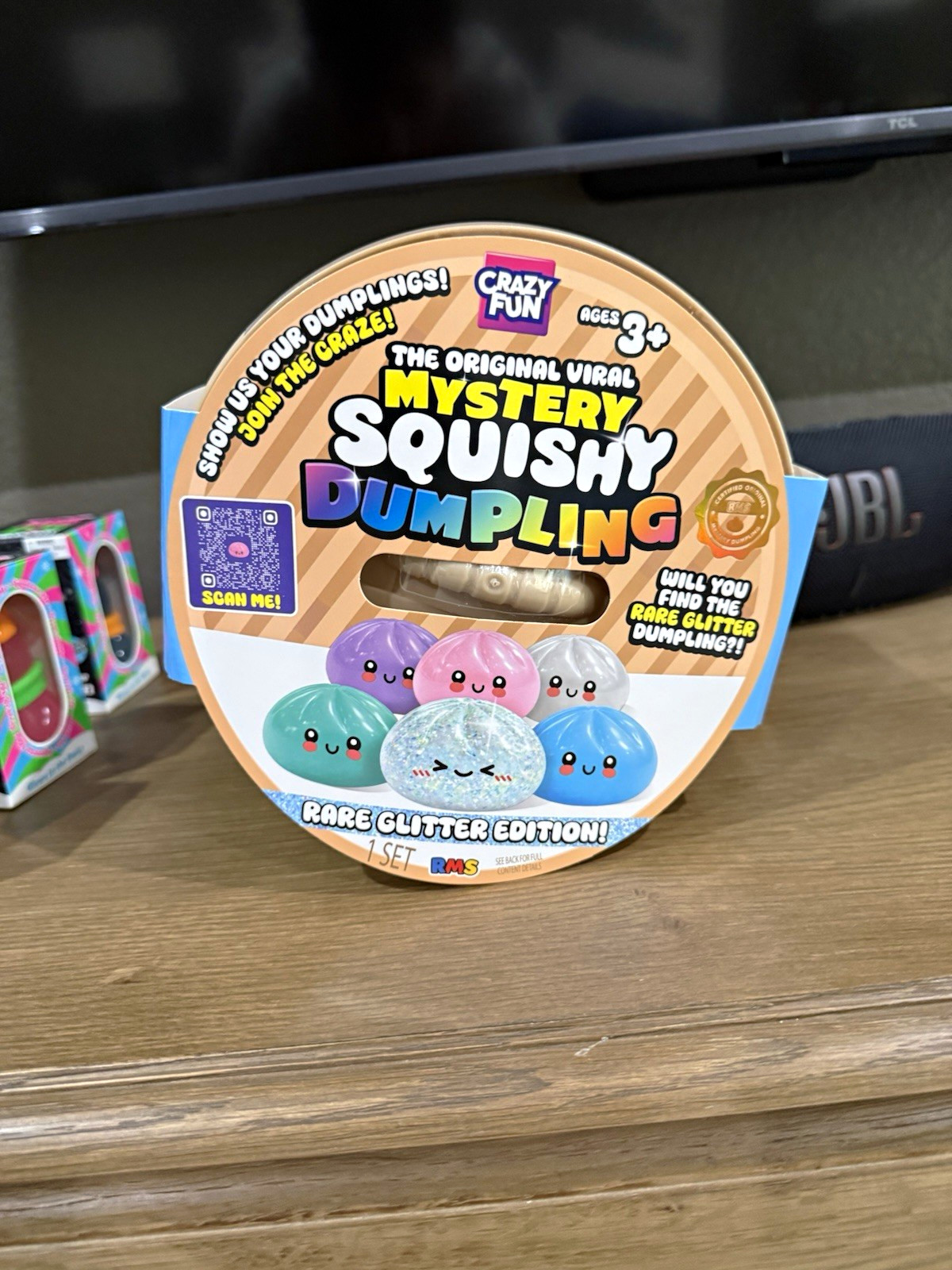 *Confirmed rare* big 7in Crazy Fun Mystery Dumpling Rare Glitter Edition *Confirmed rare* big 7in Crazy Fun Mystery Dumpling Rare Glitter Edition