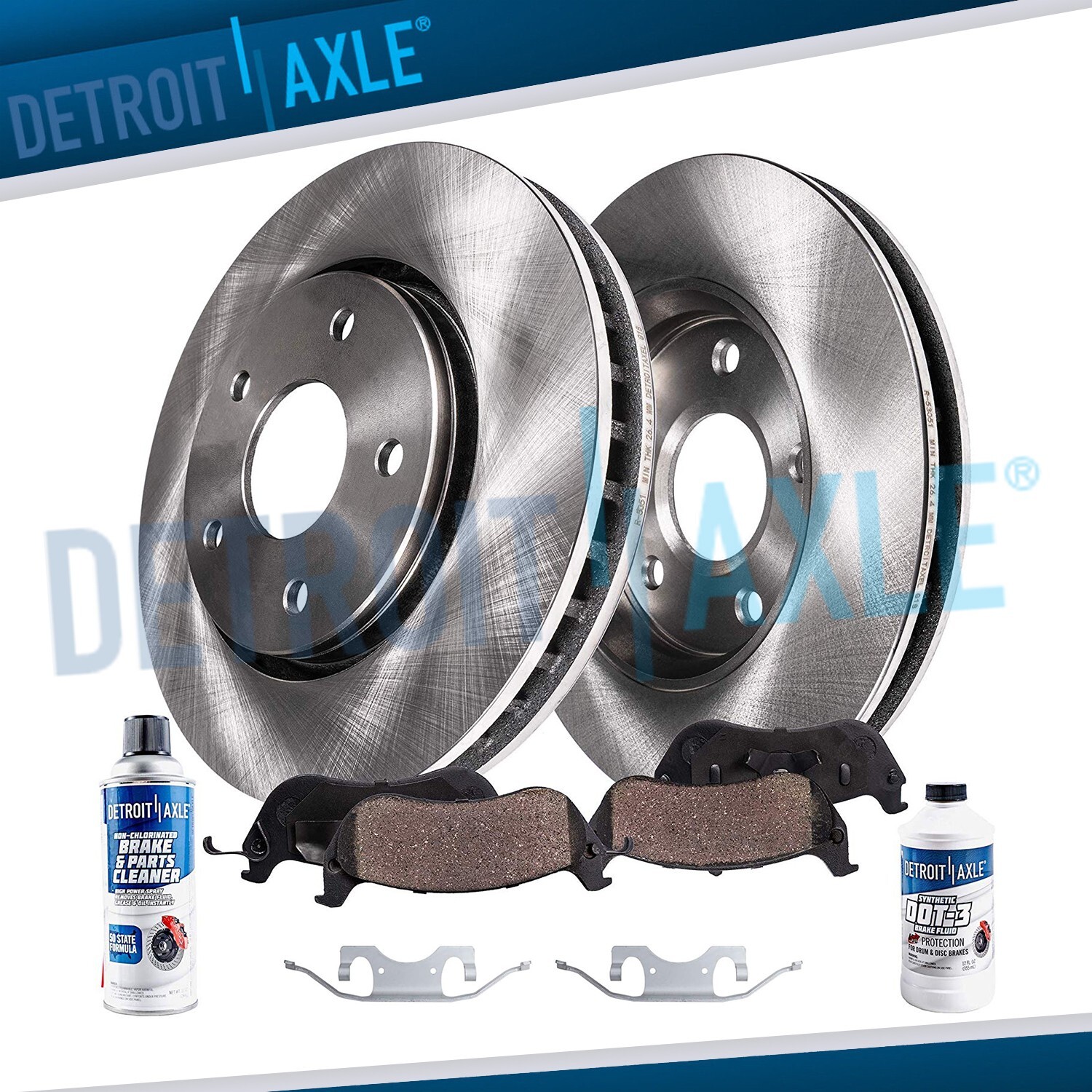 12.99 inch REAR Disc Rotors Ceramic Brake Pads for Dodge Durango Grand Cherokee