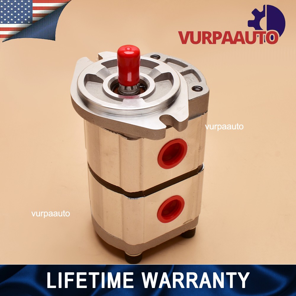 PGP51088G3LP For AGT Skid Steer Loader KTT23 Two-Section Hydraulic Gear Pump NEW