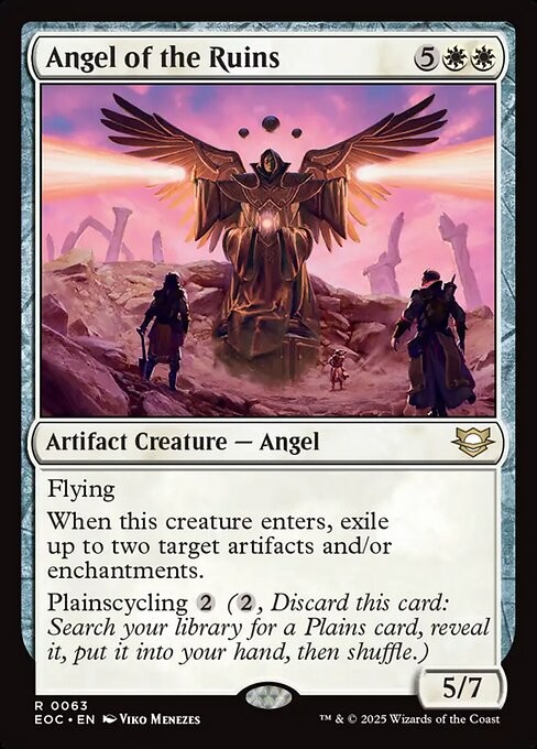 Angel of the Ruins 63 R Normal EOC MTG NM