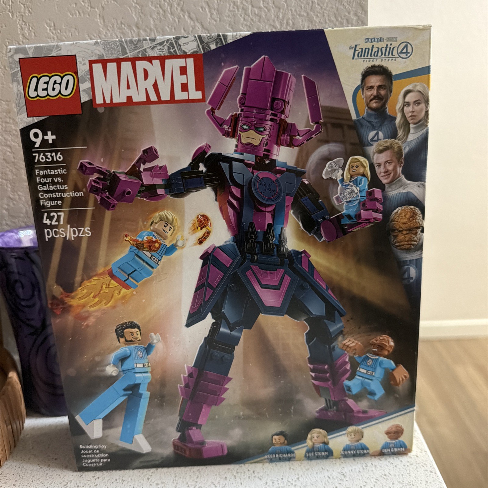 LEGO Marvel Fantastic Four vs. Galactus Construction Figure - Super Hero