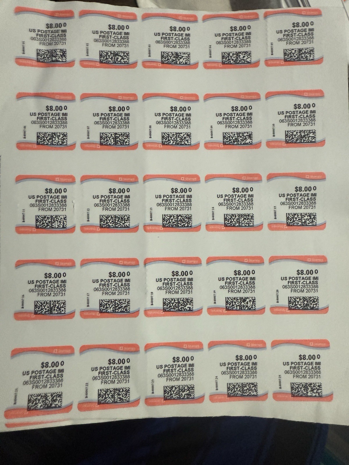 Discount Stamps $8.00 Face Value 7 Sheets 25 Stamps per-Sheet Great Deal Discount Stamps $8.00 Face Value 7 Sheets 25 Stamps per-Sheet Great Deal