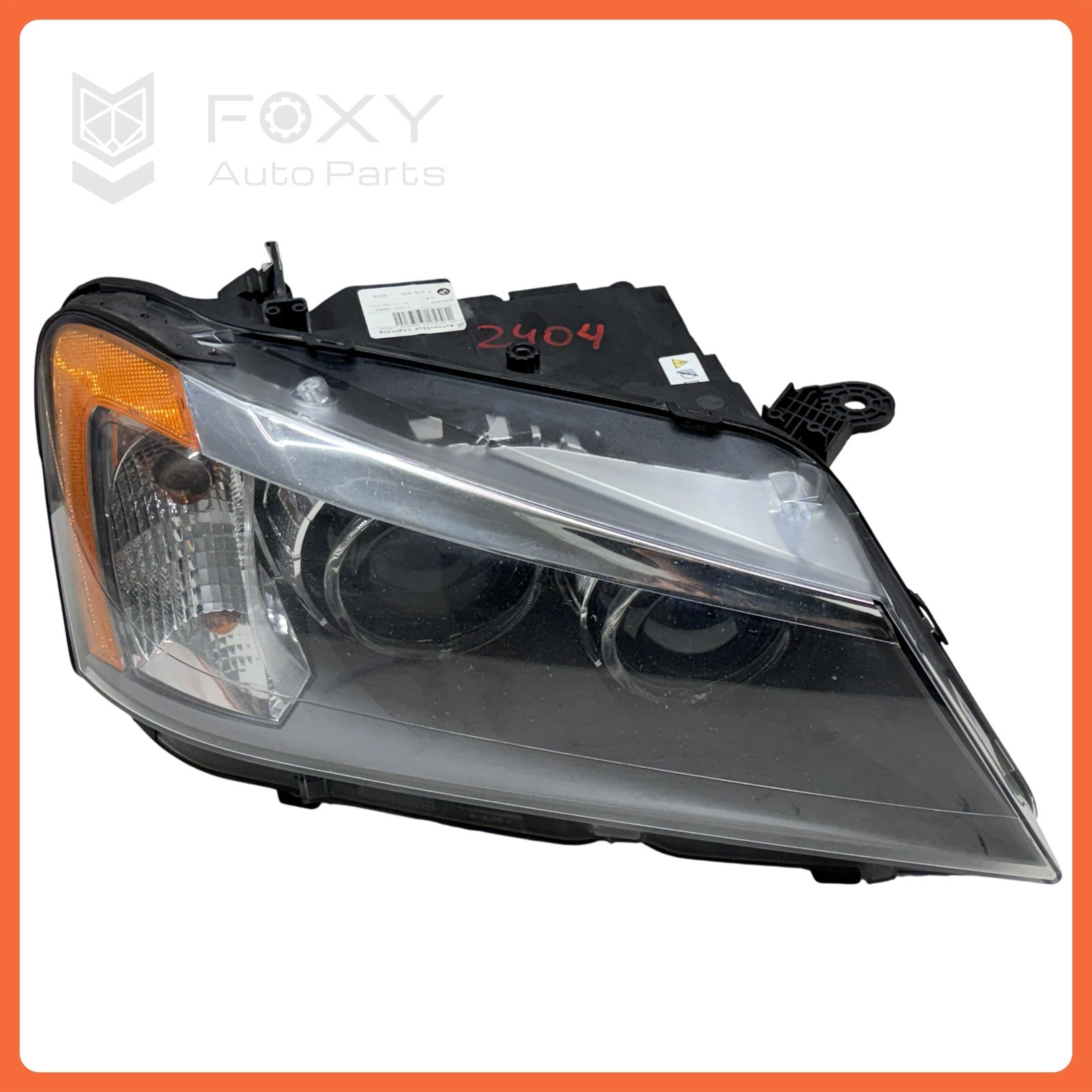 2011-2014 BMW X3 Right RH Passenger Xenon HID Adaptive AFS Headlight Light Lamp