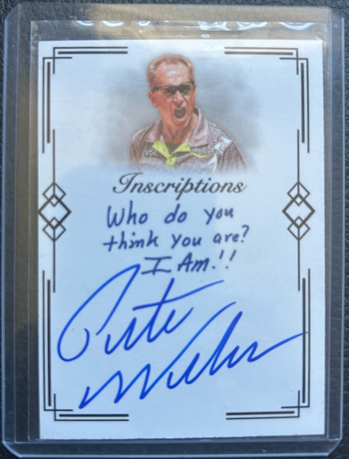 Pete Weber Authenticated “Who do you think you are? I am” Prime Time Auto Pete Weber Authenticated “Who do you think you are? I am” Prime Time Auto