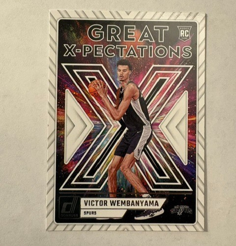 2023-24 Panini Donruss Victor Wembanyama Great Expectations RC #10 2023-24 Panini Donruss Victor Wembanyama Great Expectations RC #10