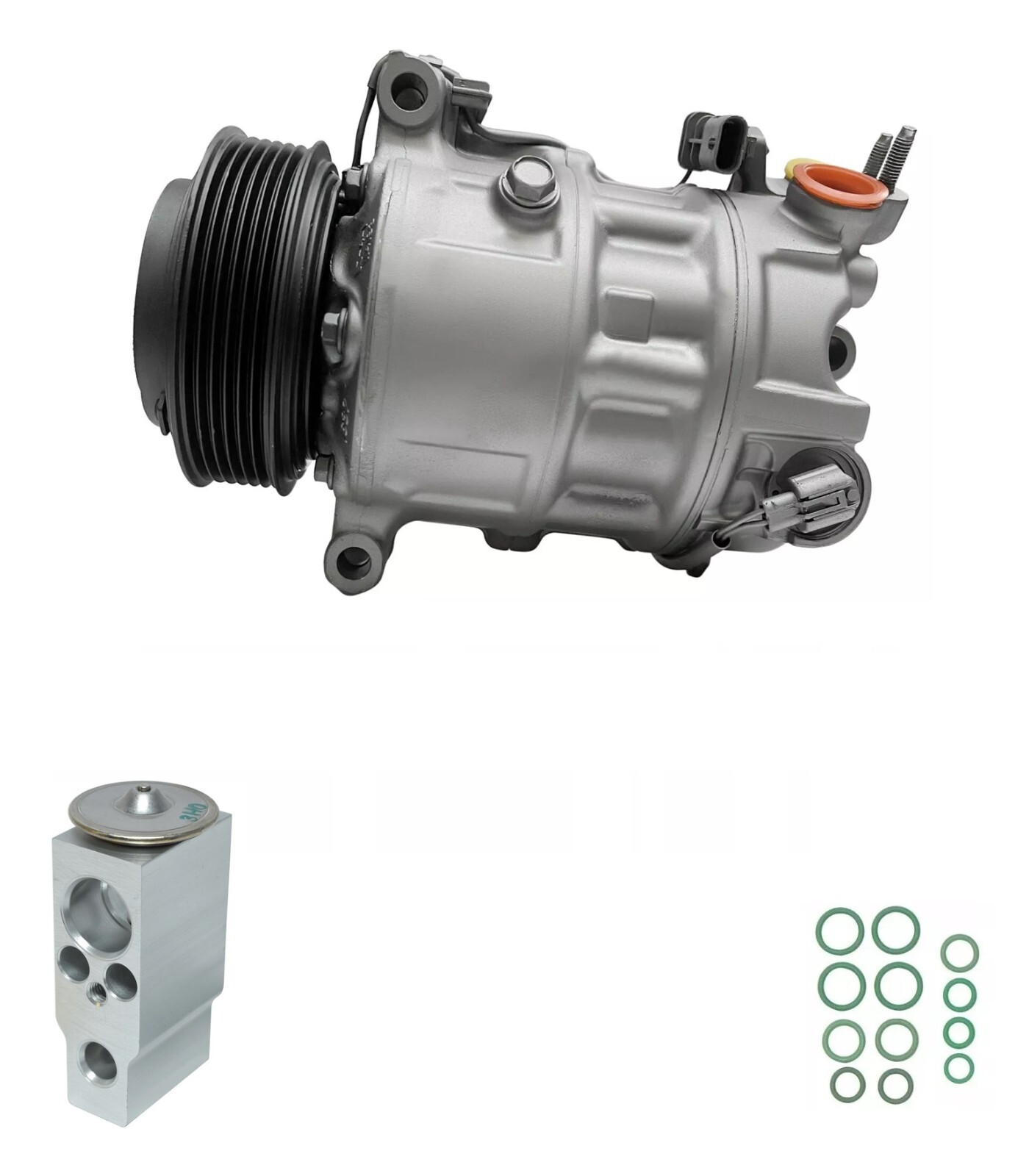 RYC Reman AC Compressor Kit AIG505 Fits Land Rover Discovery 3.0L 2019 2020
