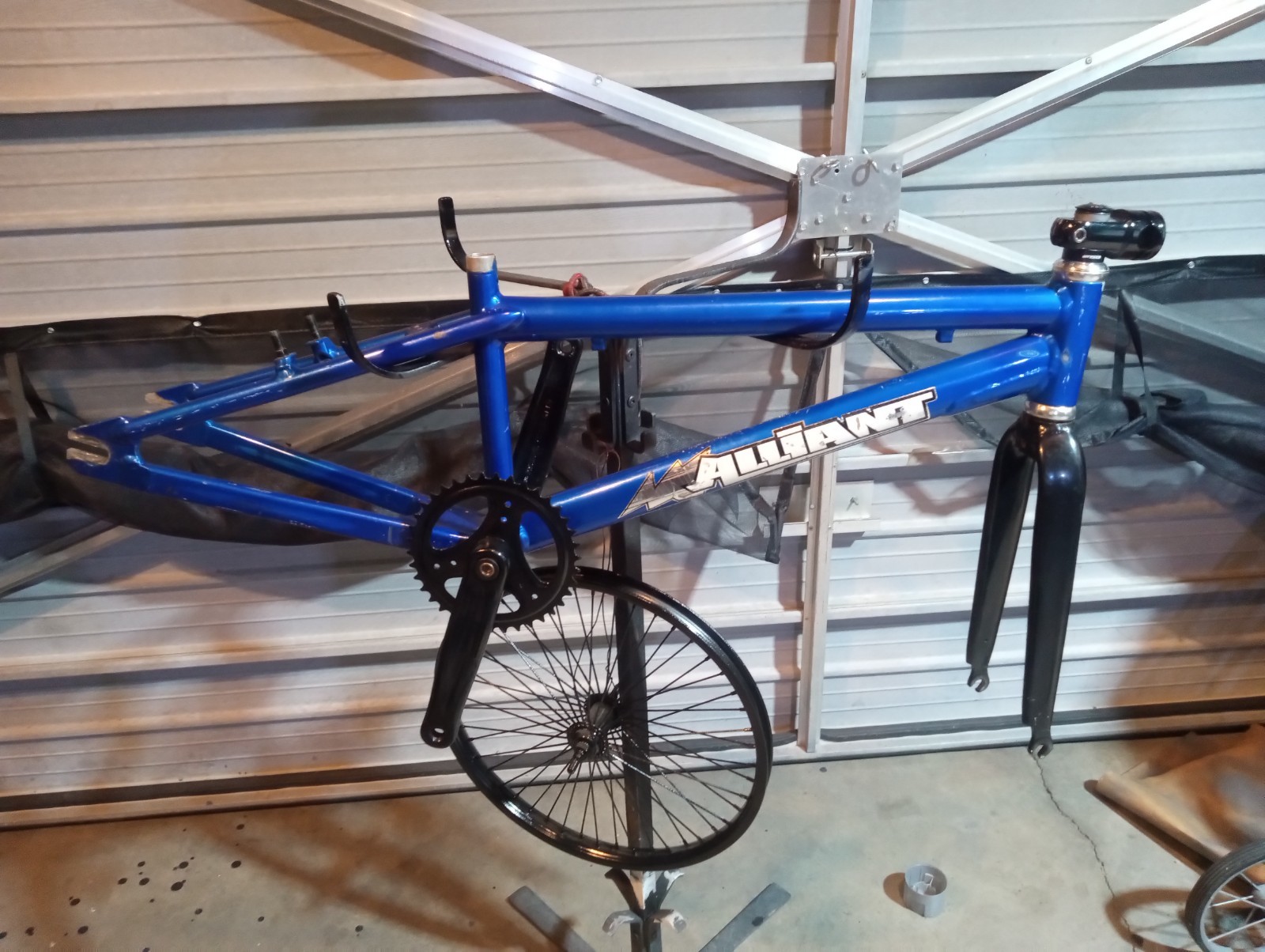 Vintage Mid-school Alliant Xpress Expert BMX Race Frame & Parts-origional decals Vintage Mid-school Alliant Xpress Expert BMX Race Frame & Parts-origional decals