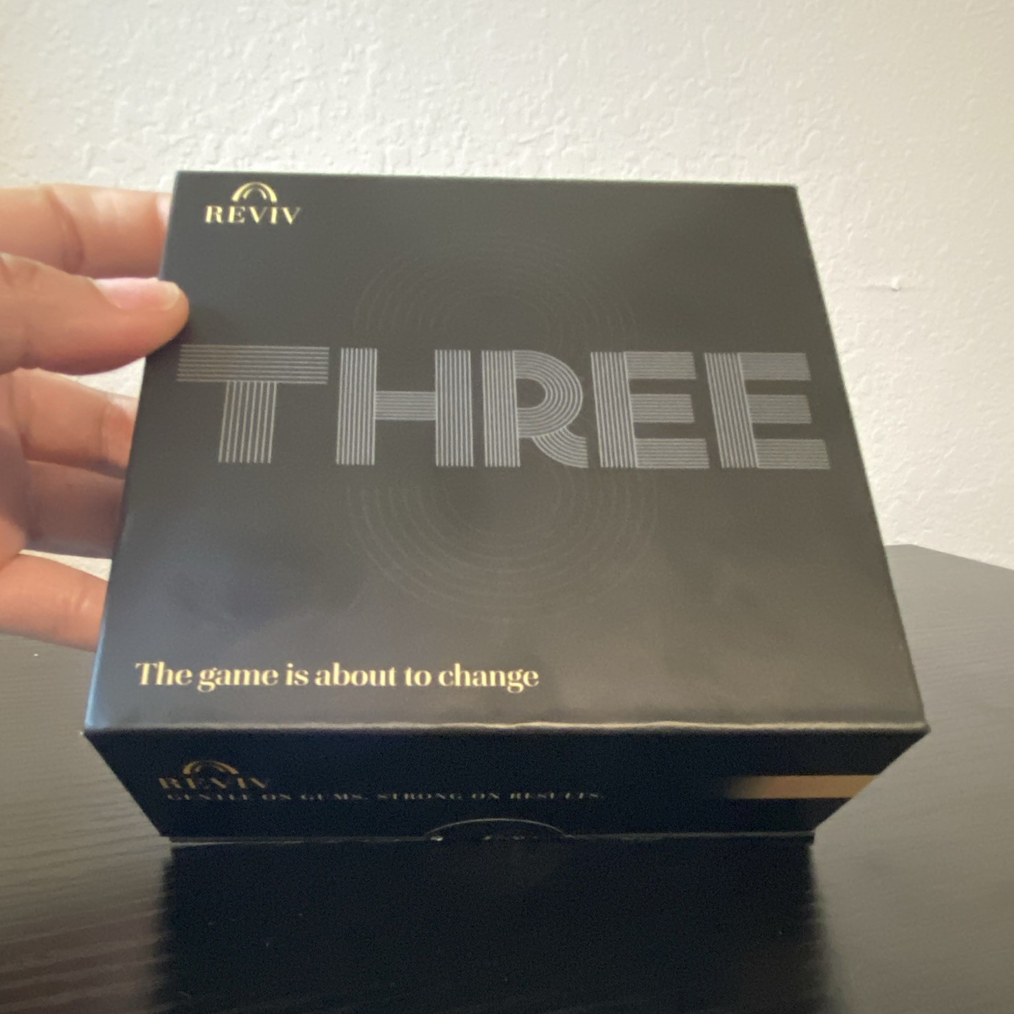 REVIV THREE Mouthguard, Clear Mouthpiece Set with Protective Case REVIV THREE Mouthguard, Clear Mouthpiece Set with Protective Case