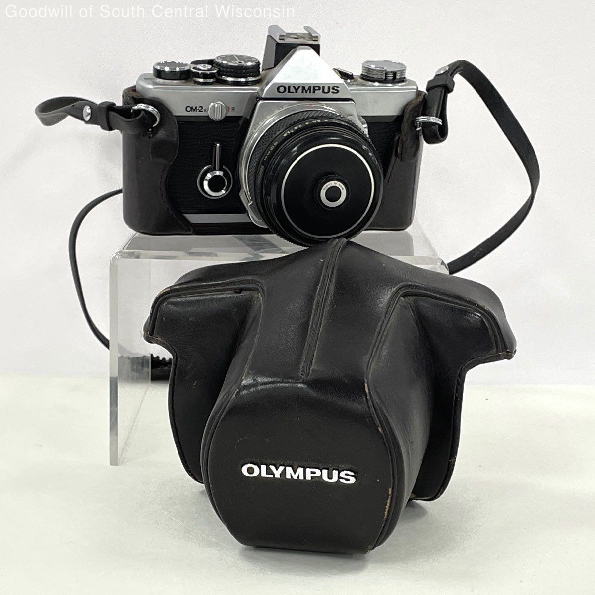Vintage Olympus OM-2N 35mm SLR Camera, OM-System 50mm Lens - TESTED