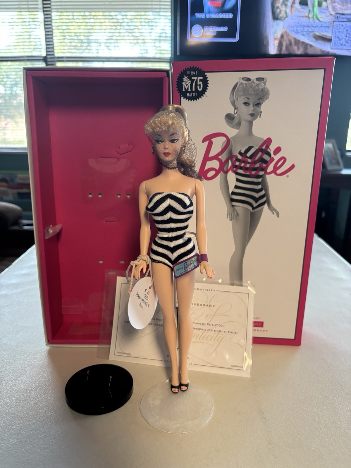 2019 Mattel 75th Anniversary Genuine Silkstone #GHT46 2019 Mattel 75th Anniversary Genuine Silkstone #GHT46