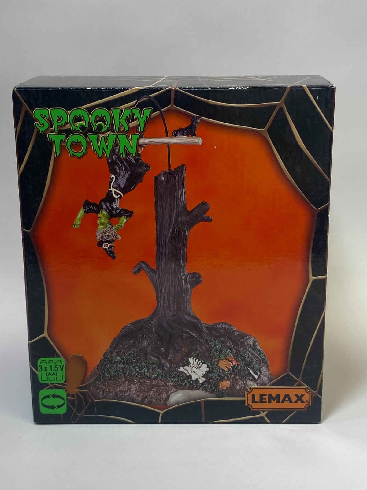 Lemax Spooky Town Uh-Oh Animated Witch Table Accent 84332 New 2018