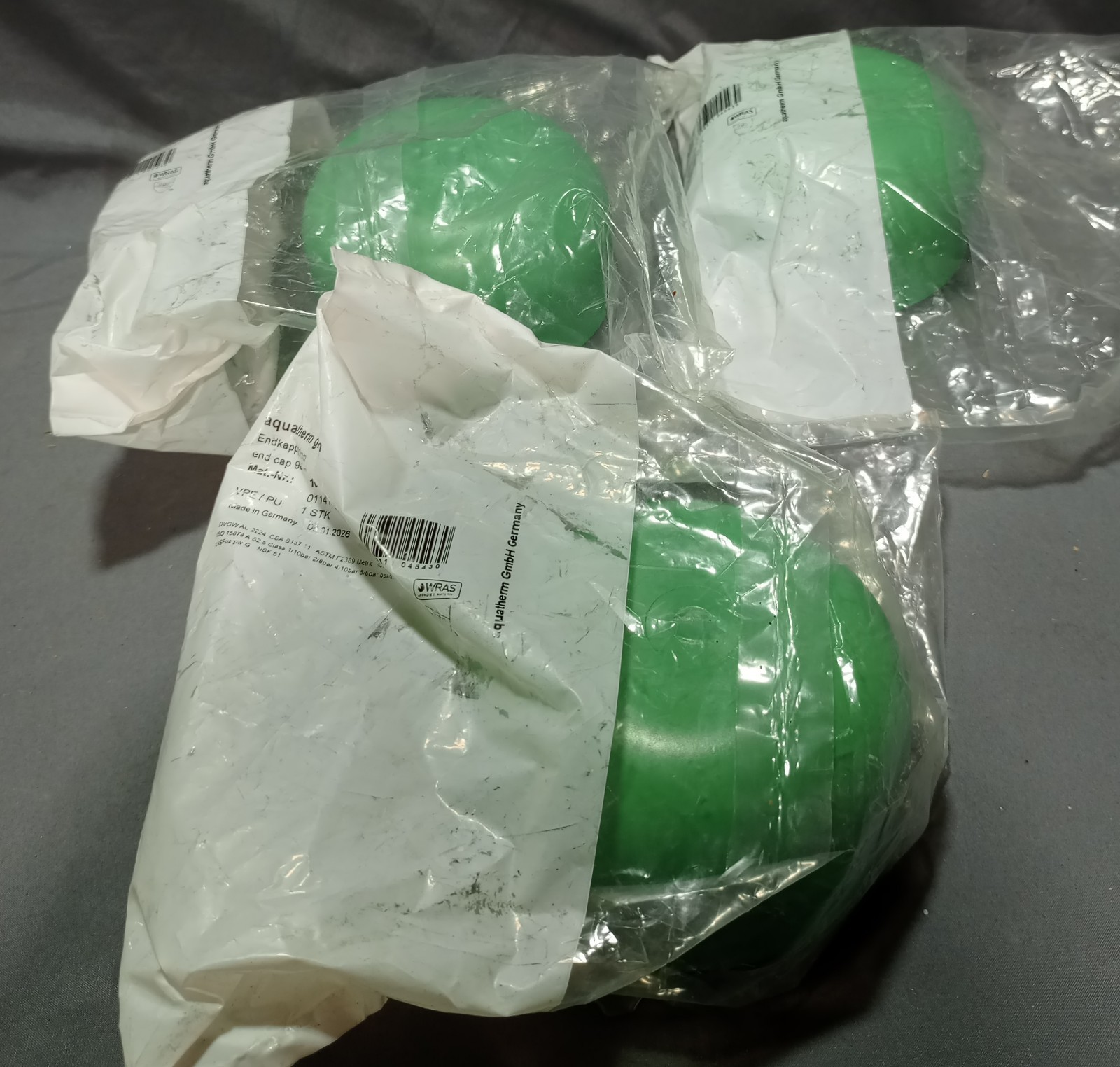 Lot Of 3 Aquatherm Green 90 MM 1020090908