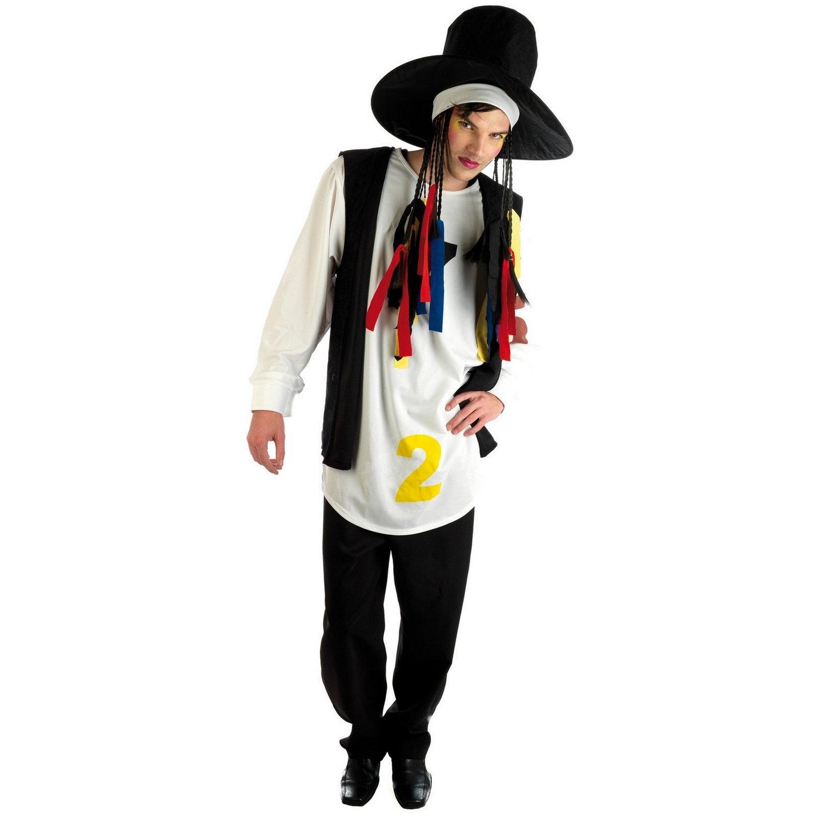 Mens 1980s New Wave Popstar Legend Costume Adult 80s Pop Star Singer Halloween Mens 1980s New Wave Popstar Legend Costume Adult 80s Pop Star Singer Halloween