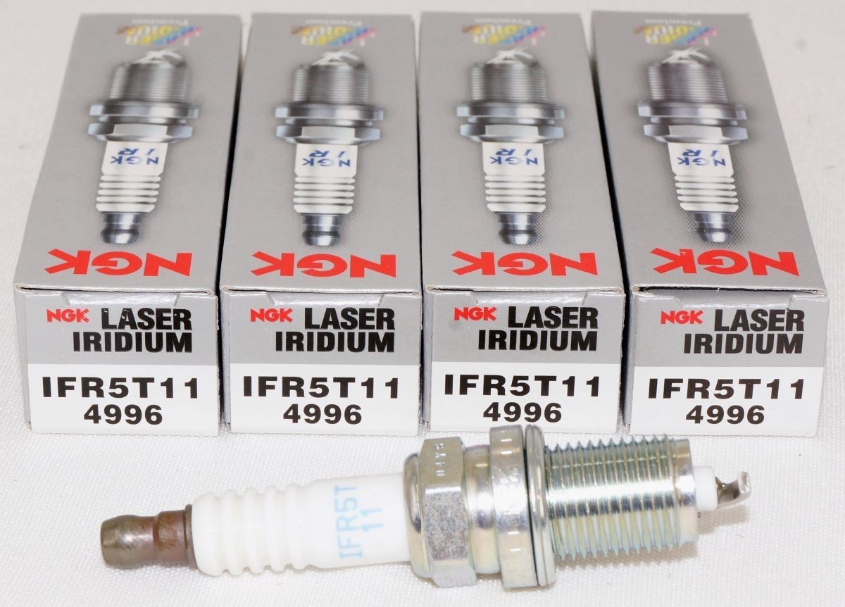 4 Pack Genuine NGK 4996 Laser Iridium Spark Plug IFR5T11 for Toyota Scion GM