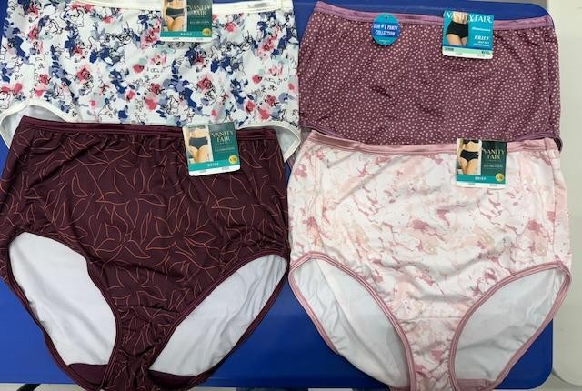 4 PACK Vanity Fair Illumination BRIEF 13109 Assorted MIX PRINTS Size~ 6 7 8 9 10 4 PACK Vanity Fair Illumination BRIEF 13109 Assorted MIX PRINTS Size~ 6 7 8 9 10