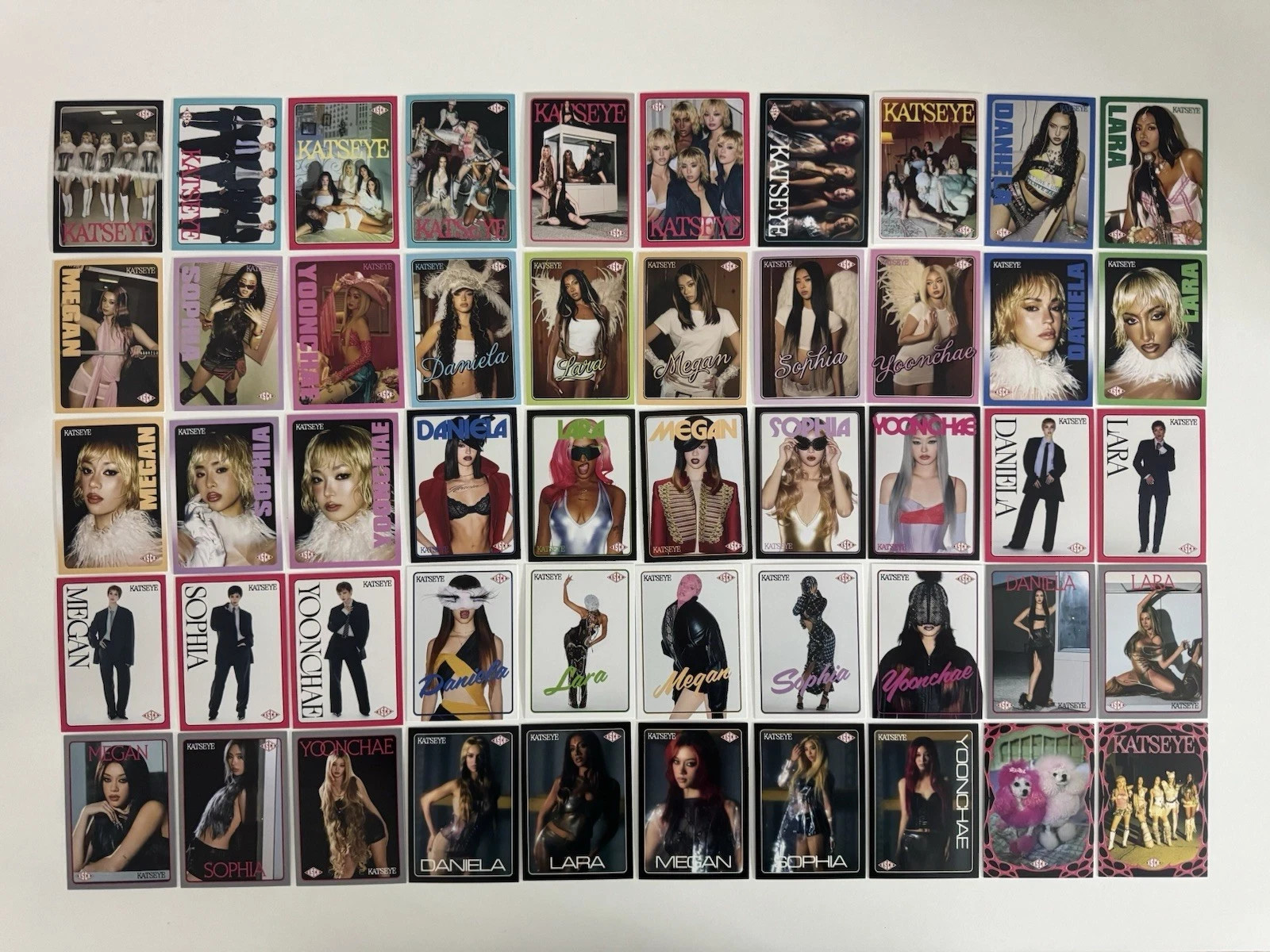 2026 KATSEYE ESCO Wild Official Trading Cards Single Cards Complete Your Set