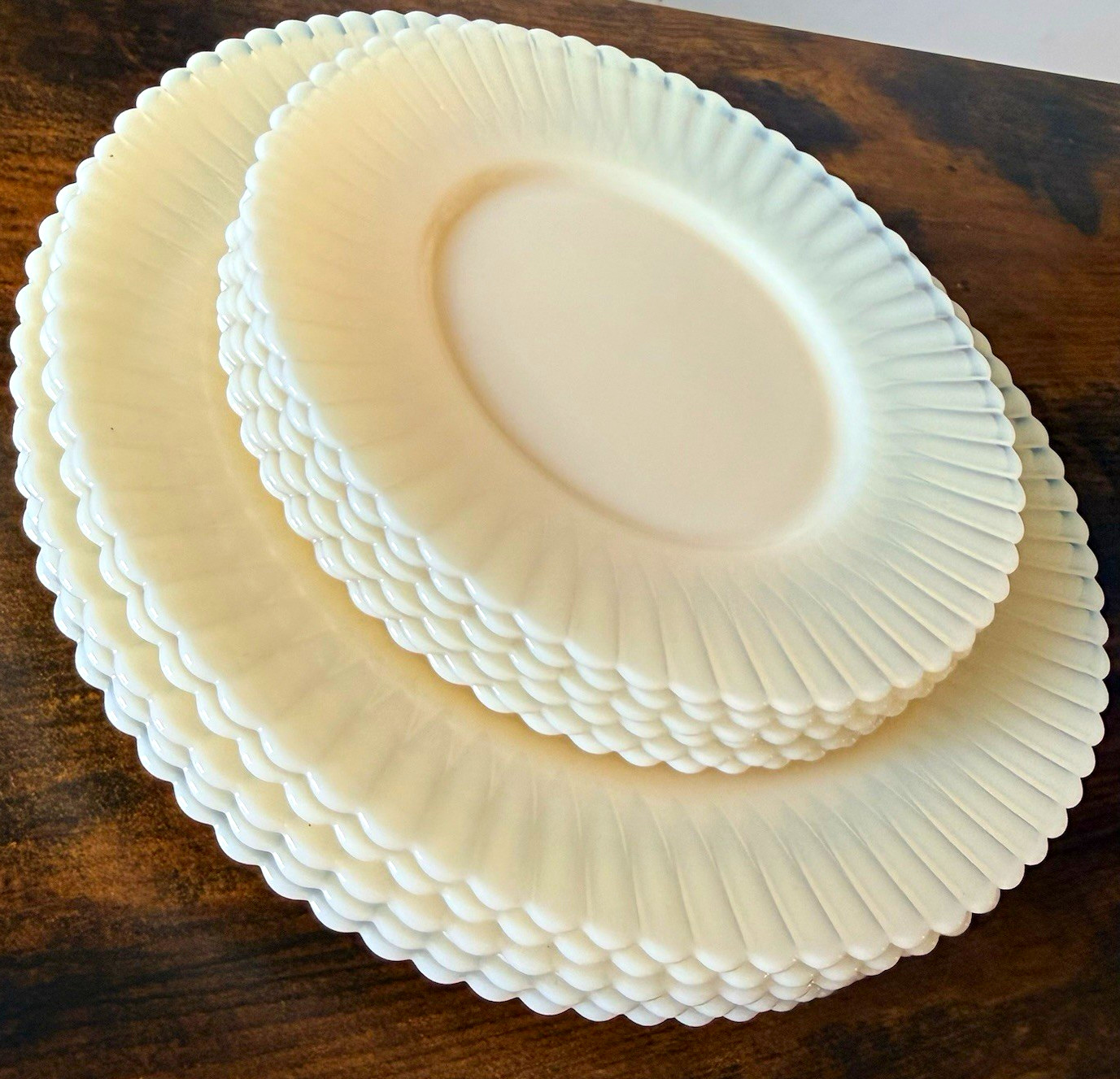 vintage Macbeth-Evans Petalware plate set of 12
